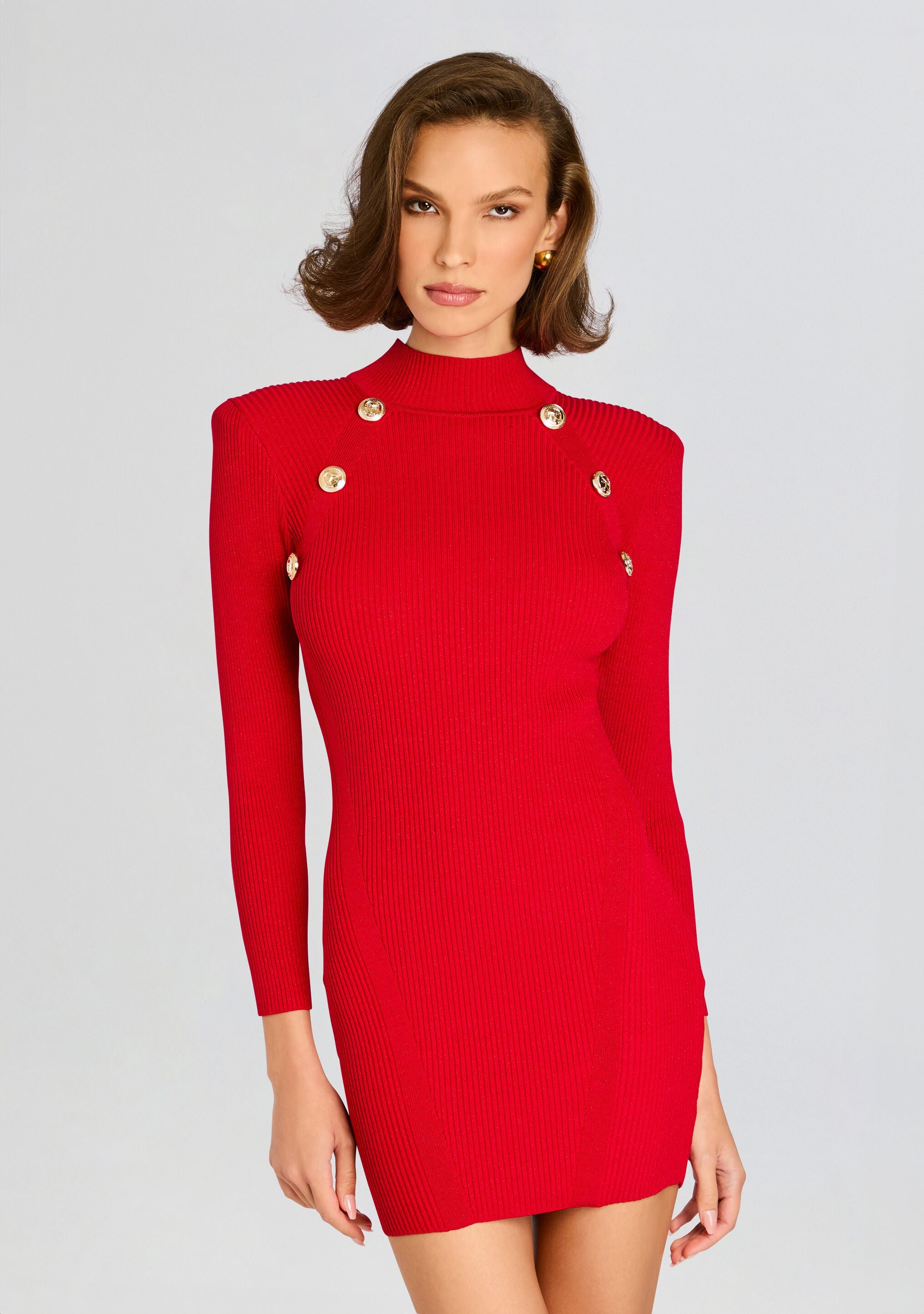 Aislinn Dress-Cup Shy