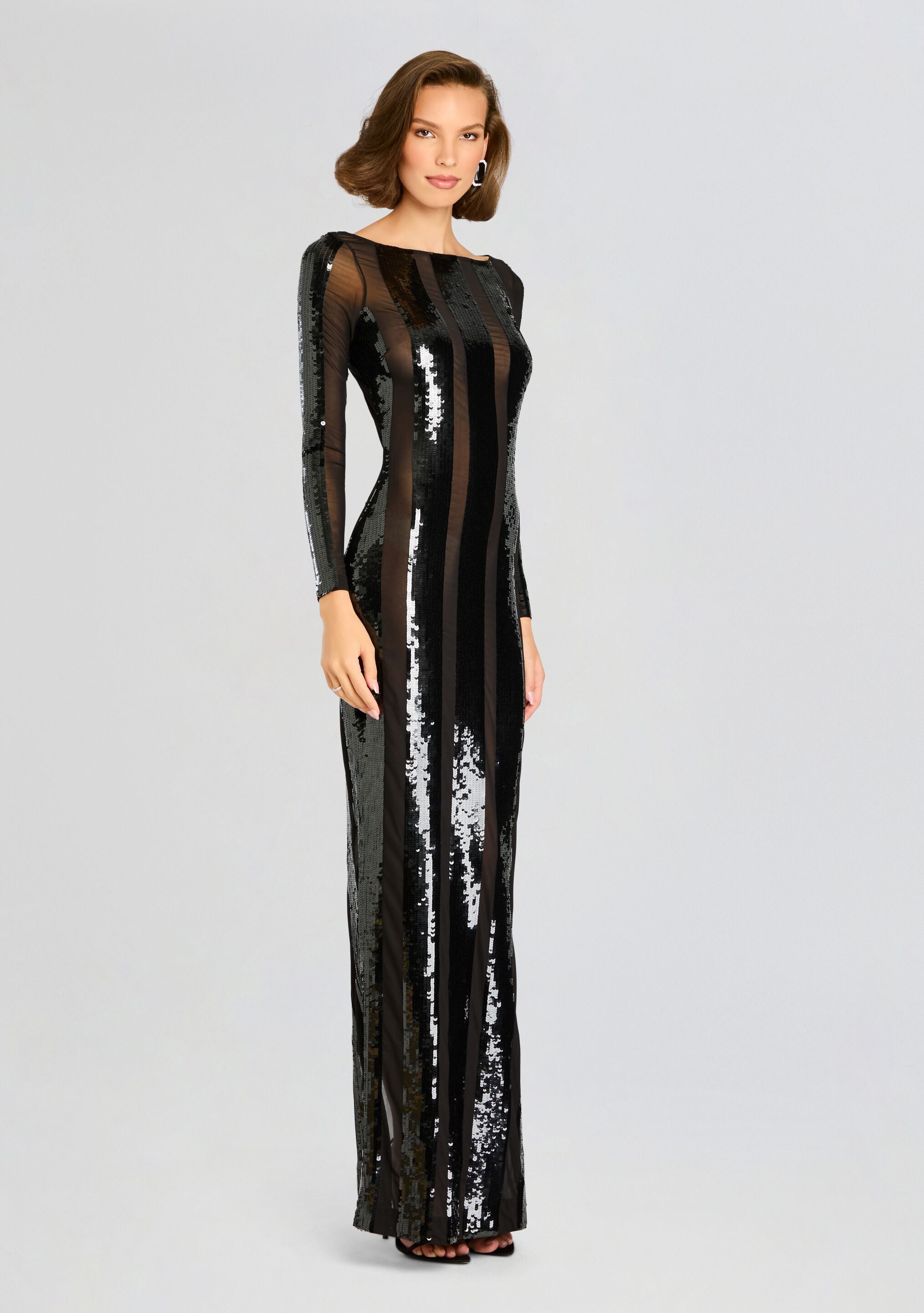 Elsi Sequin Dress-Cup Shy