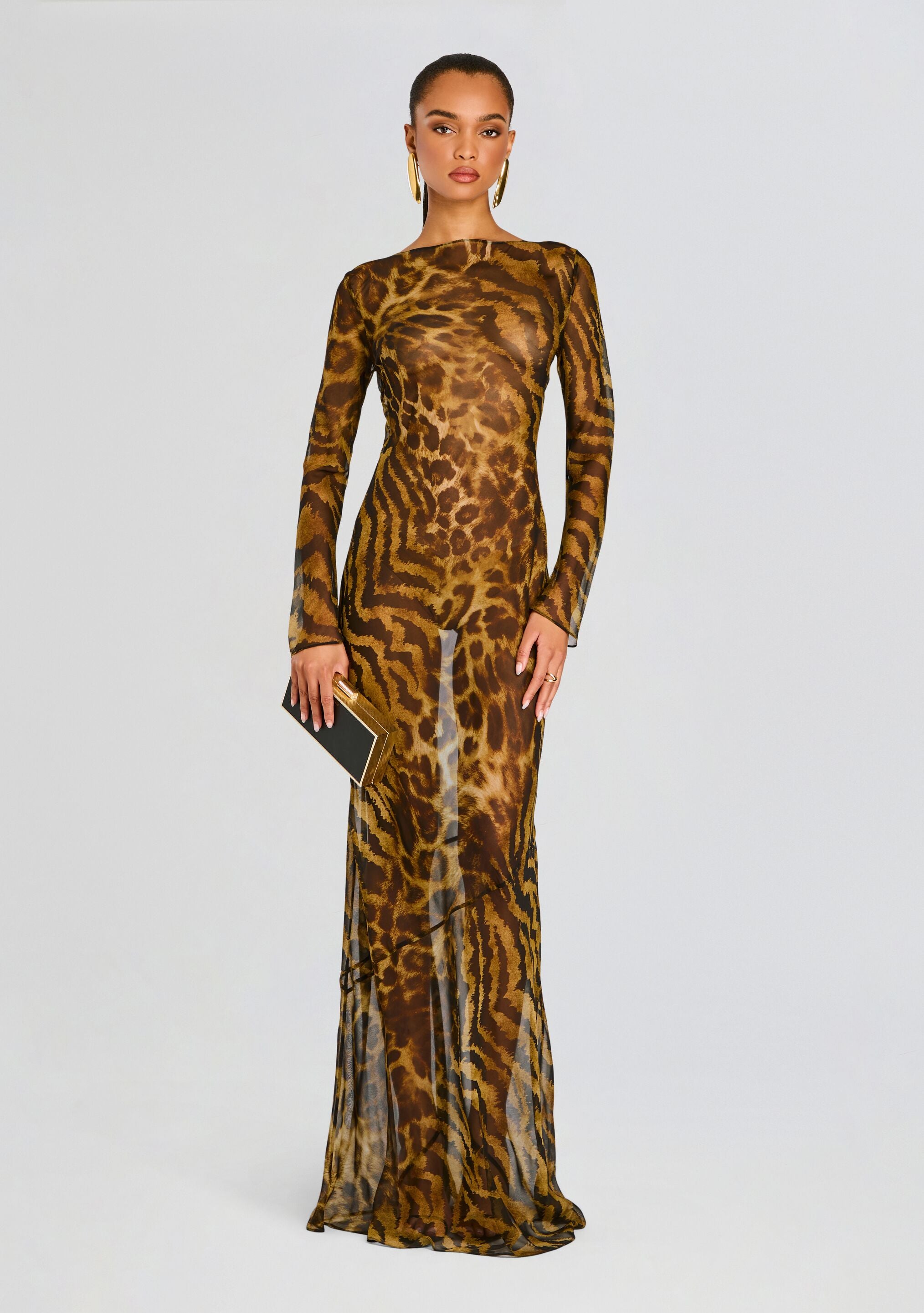 Vienna Silk Dress-Cup Shy