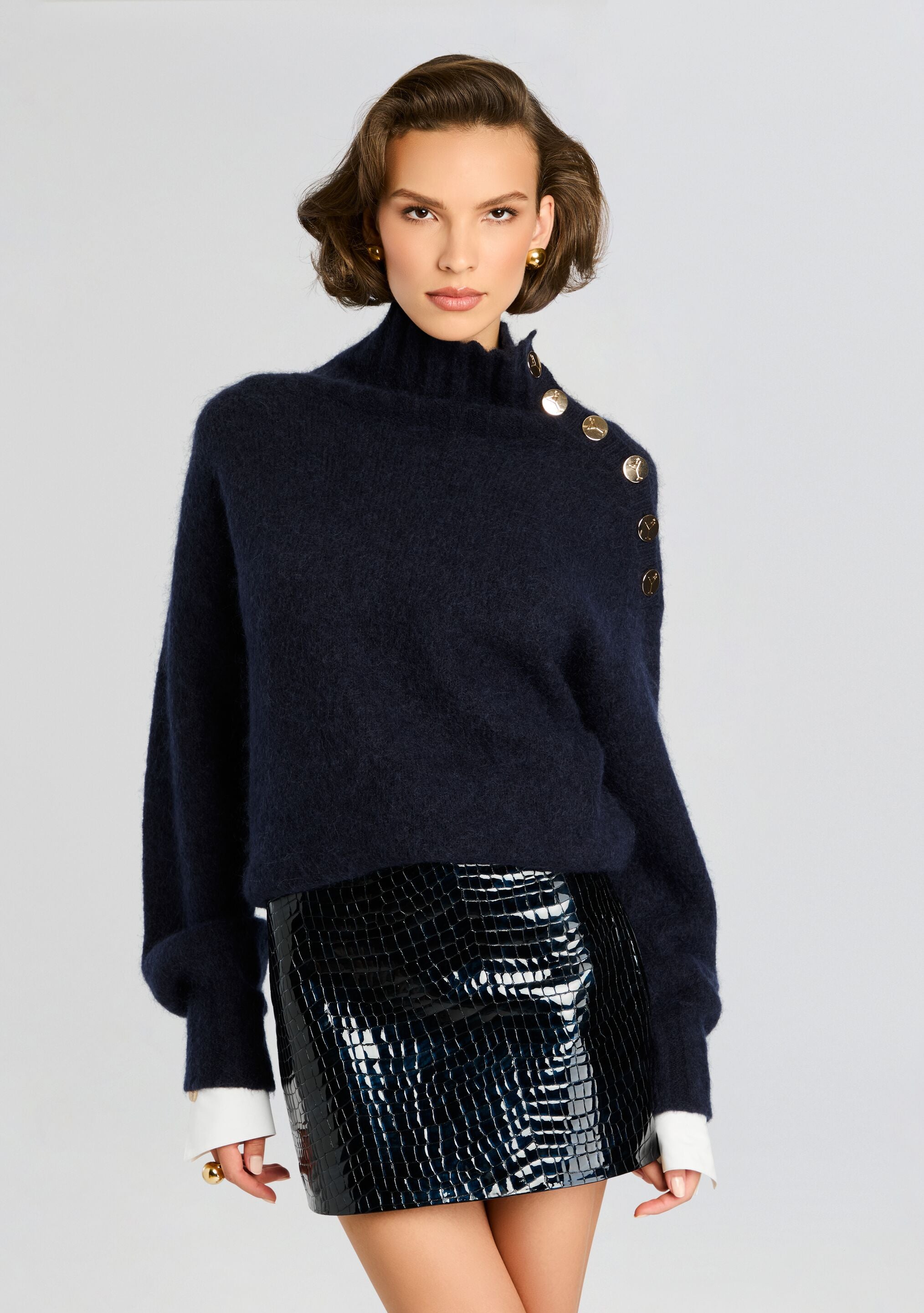 Amalia Sweater-Cup Shy