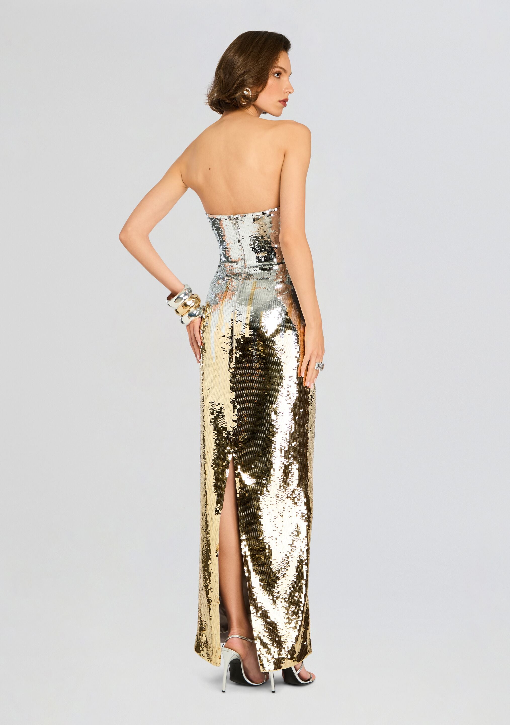 Sheeba Sequin Dress-Cup Shy