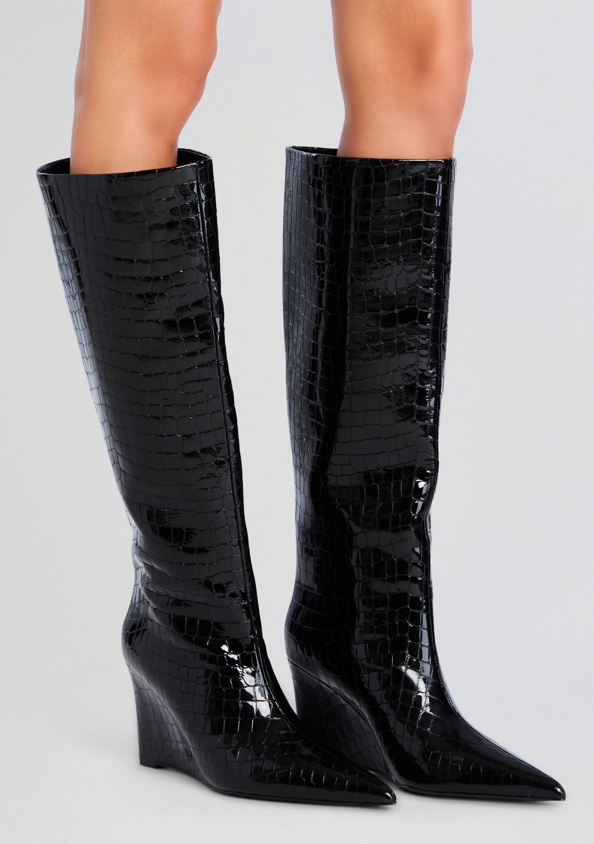 Natassa Wedge Boot-Cup Shy