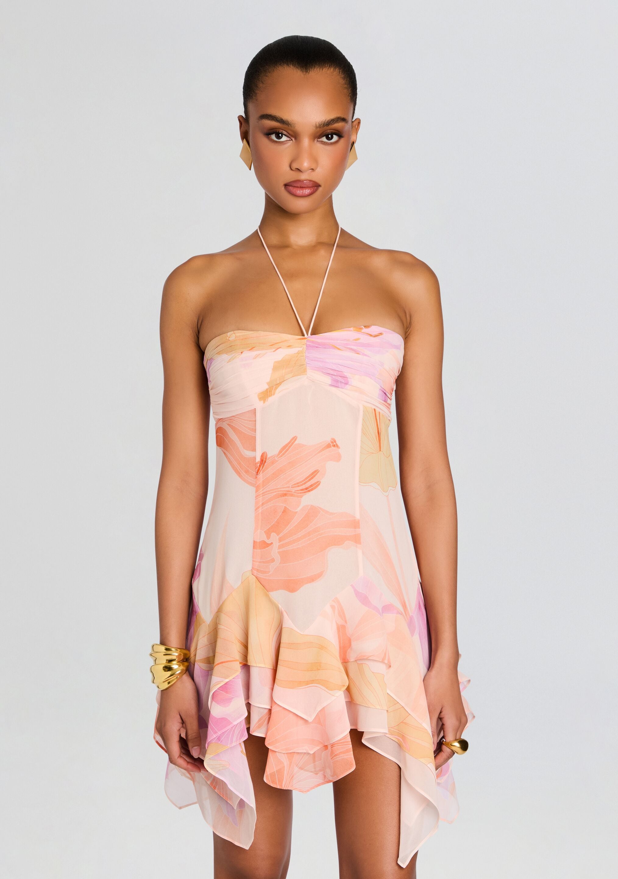 Maura Dress-Cup Shy