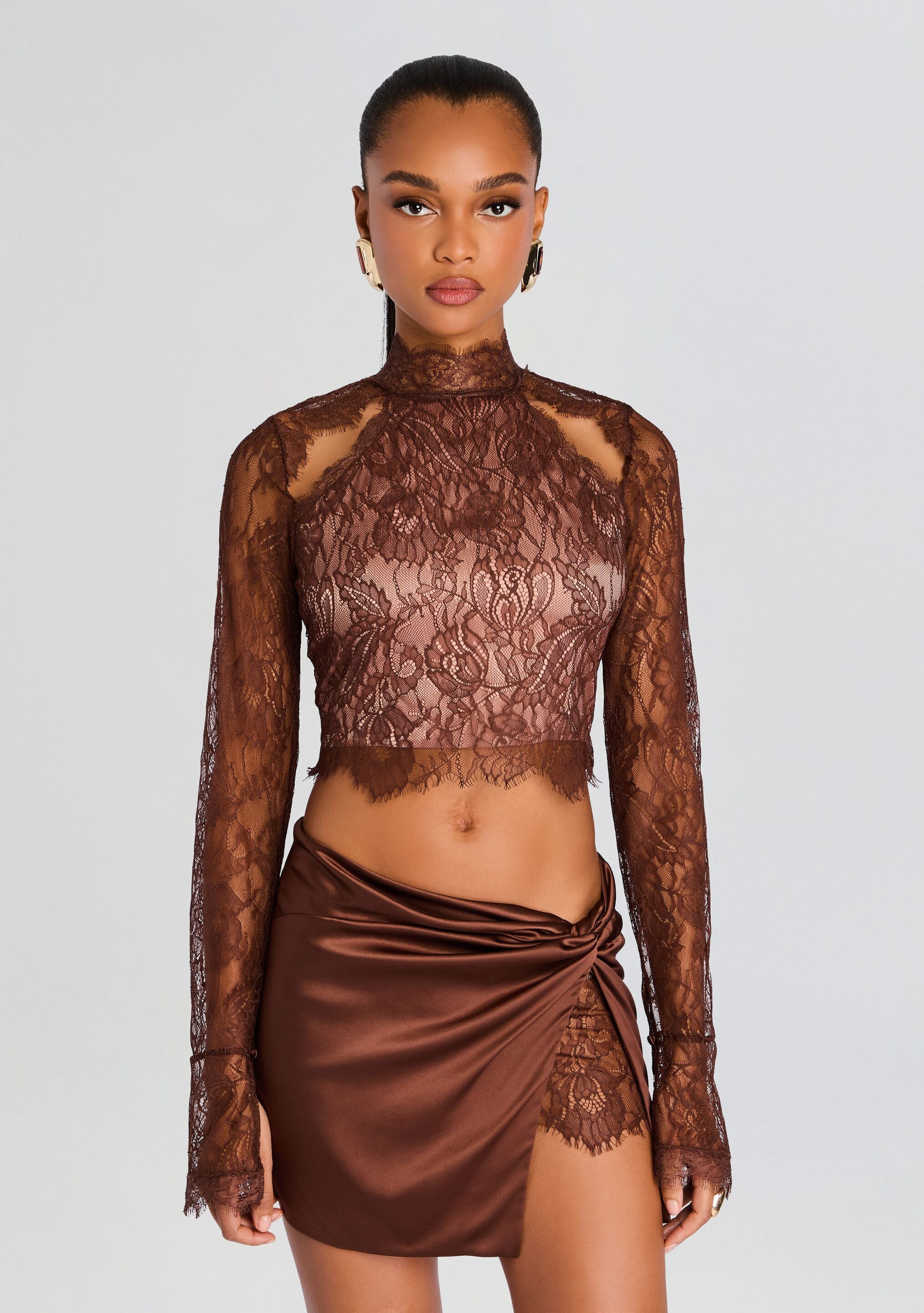Emmillee Lace Top-Cup Shy