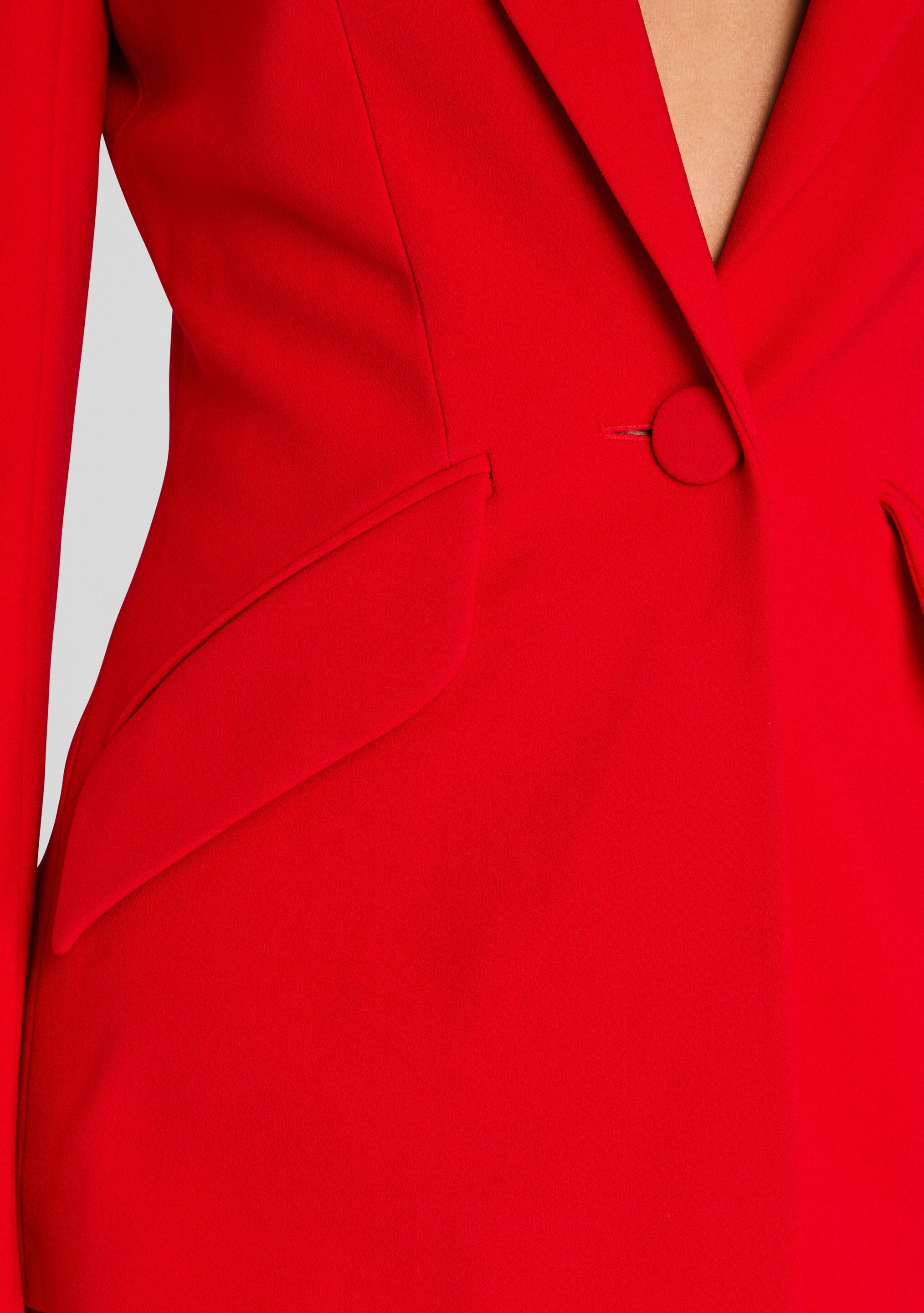 Sloan Structured Blazer-Cup Shy