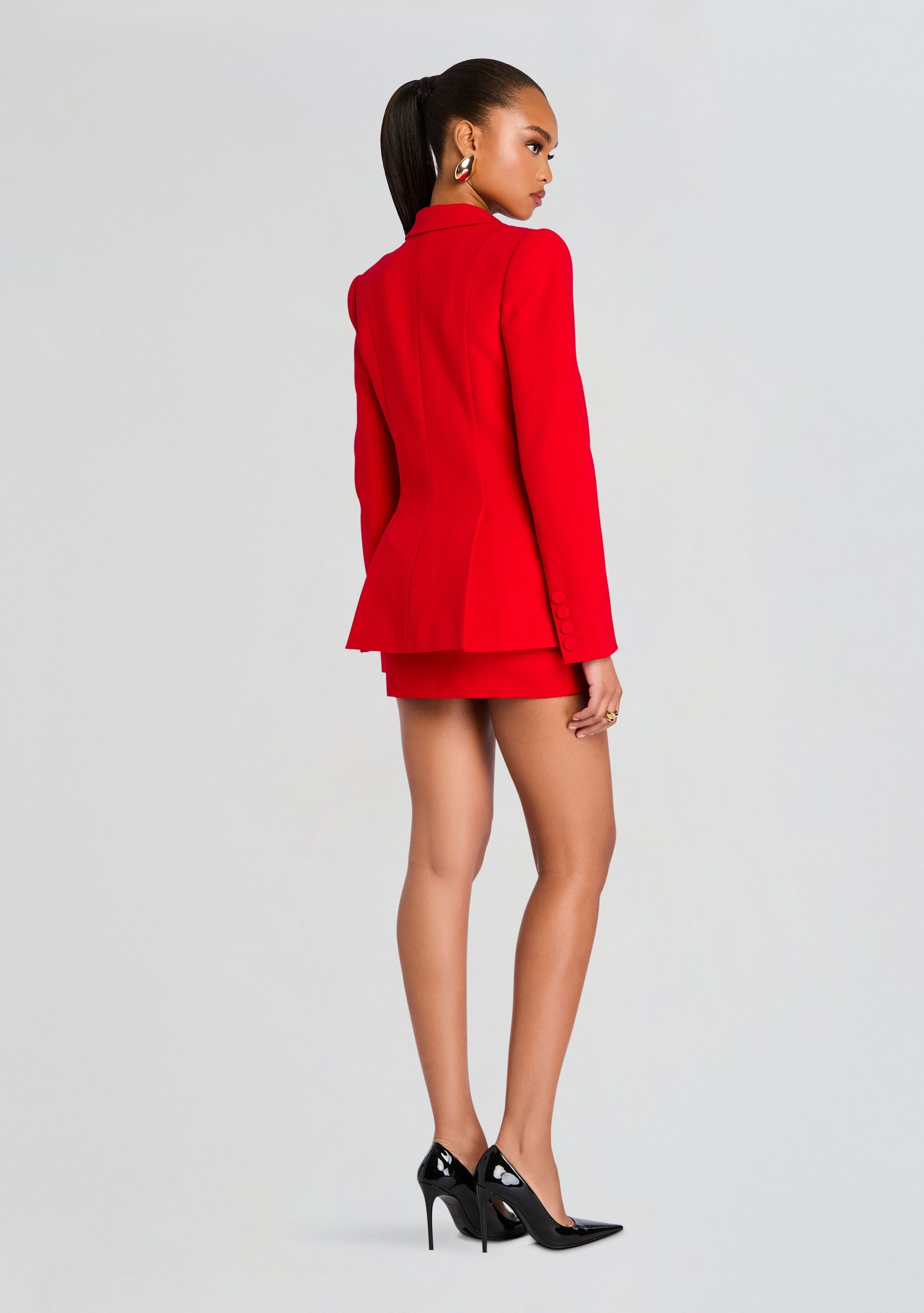 Sloan Structured Blazer-Cup Shy