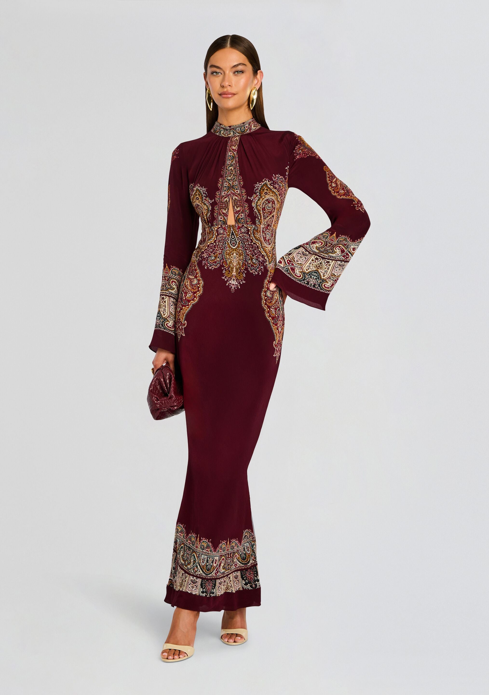Shifa Long Dress-Cup Shy