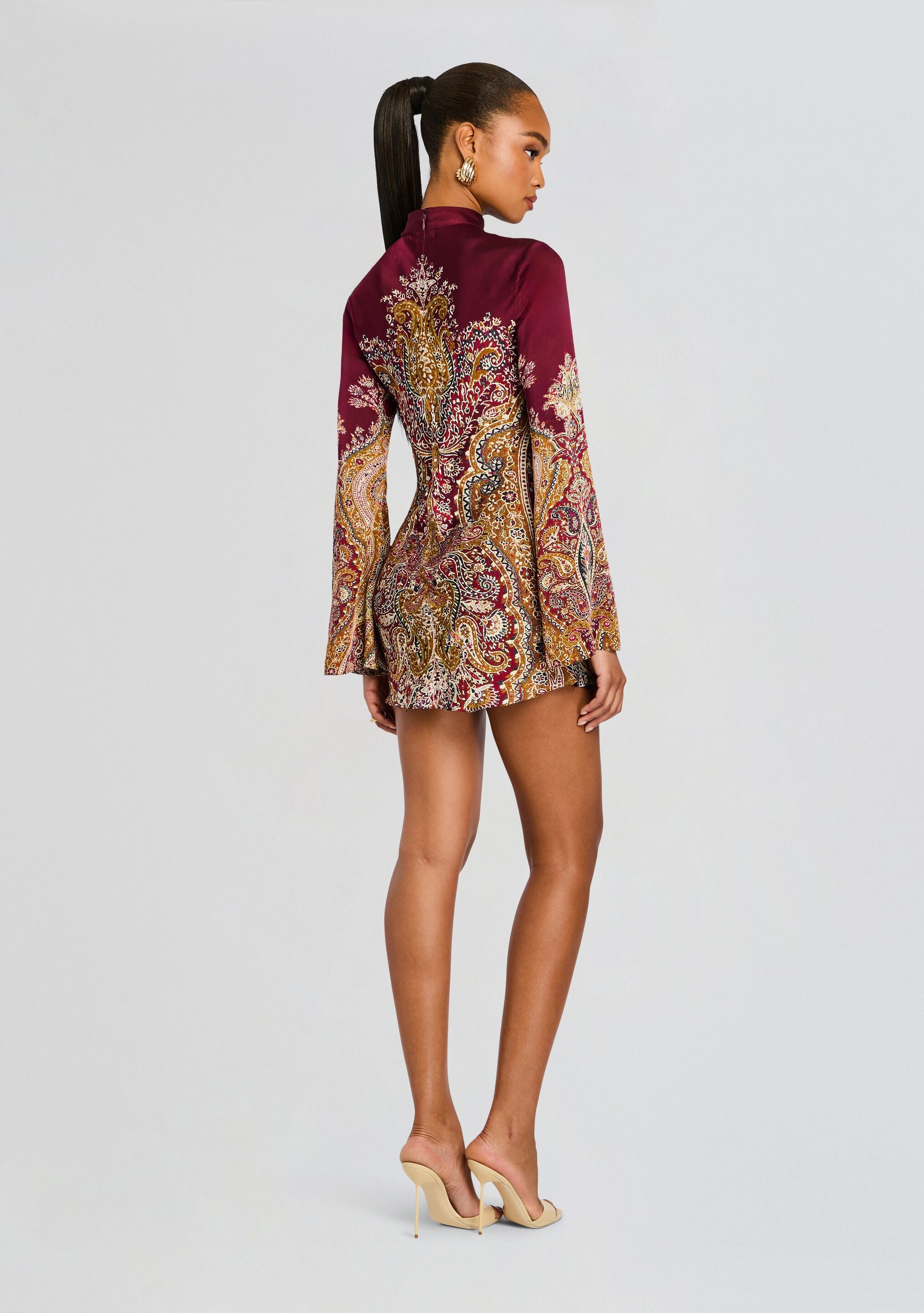 Shifa Mini Dress-Cup Shy