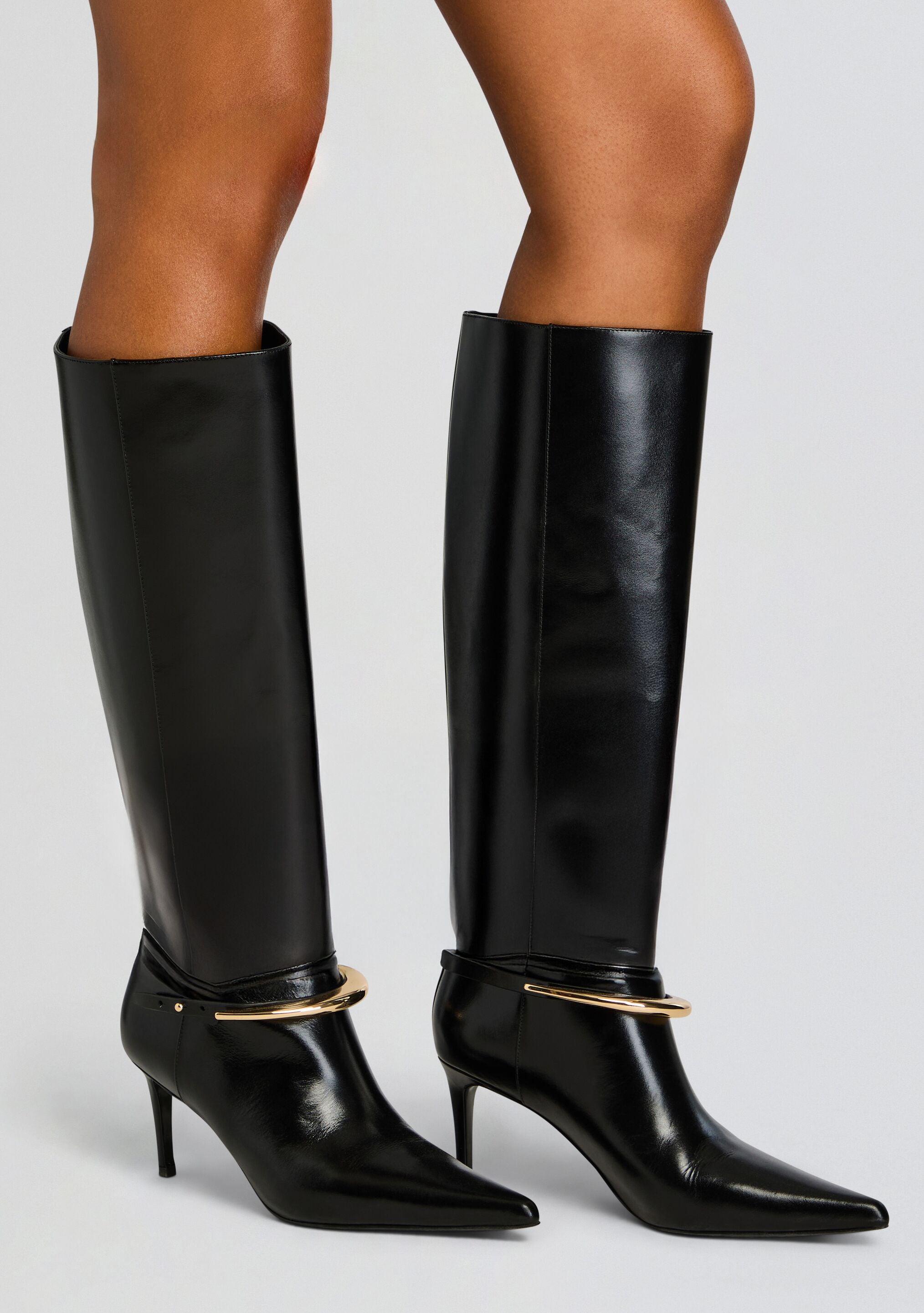 Sancia Leather Boot-Cup Shy