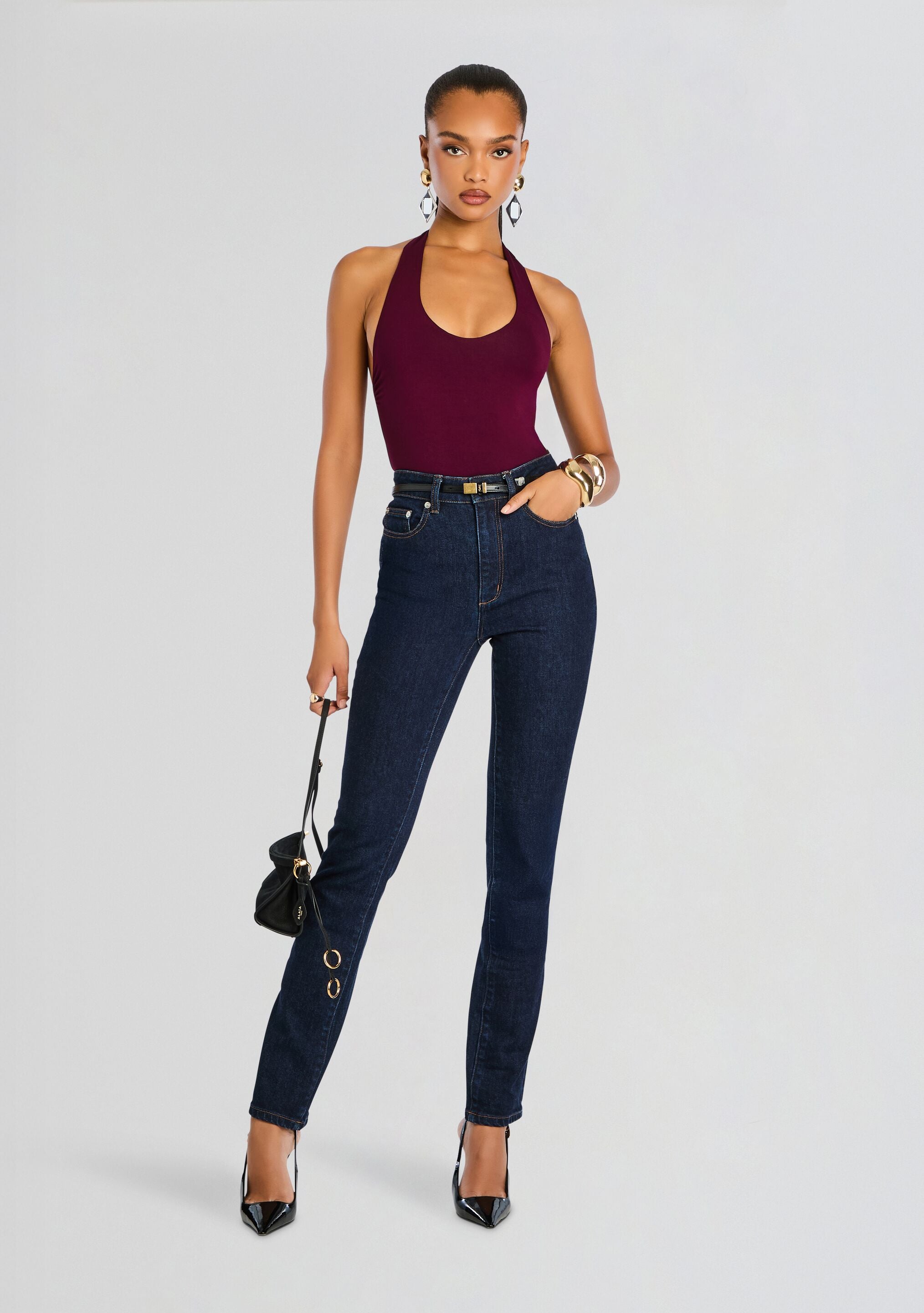 Betsy High Rise Skinny Jean-Cup Shy