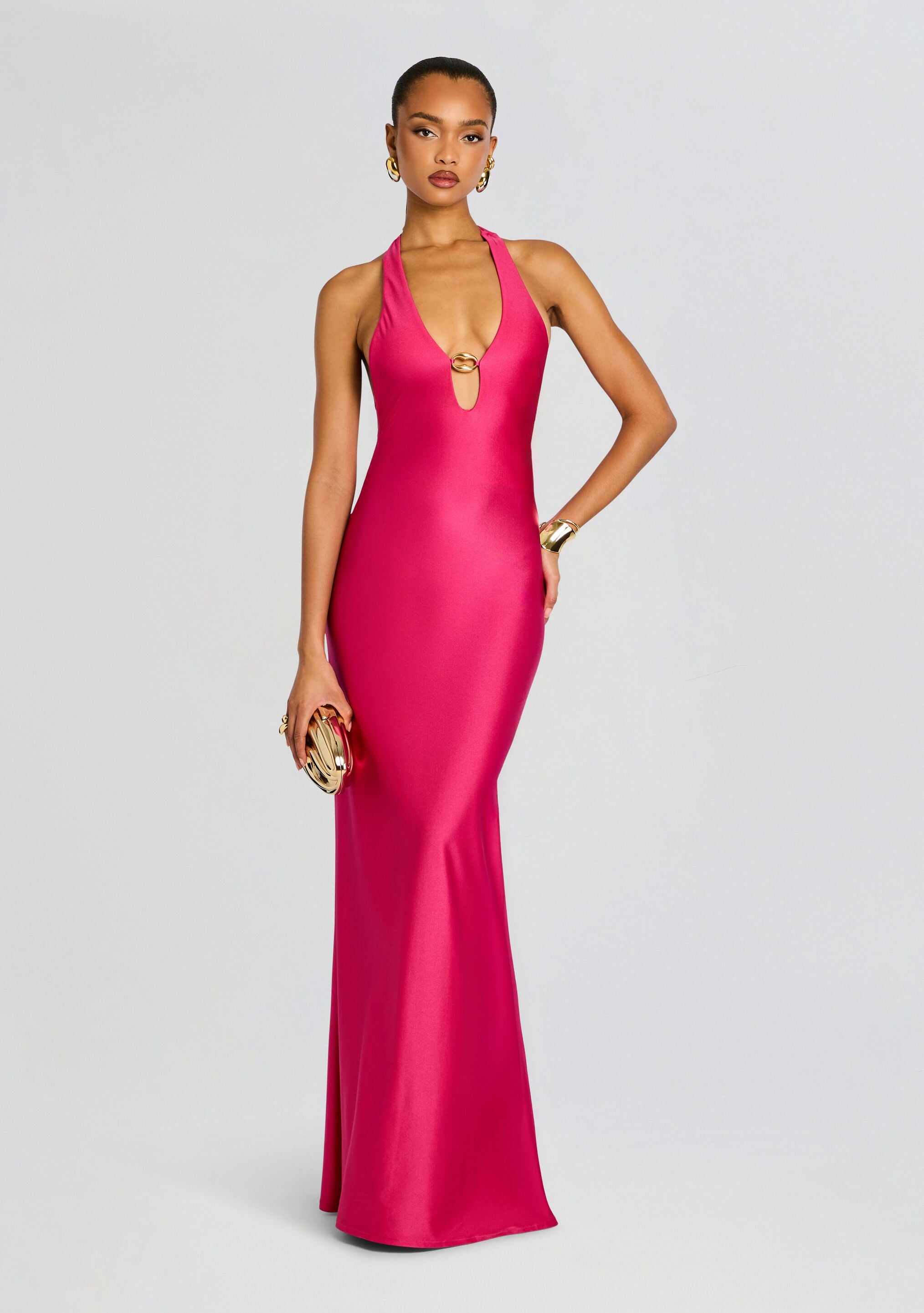 Sienna Maxi Dress-Cup Shy