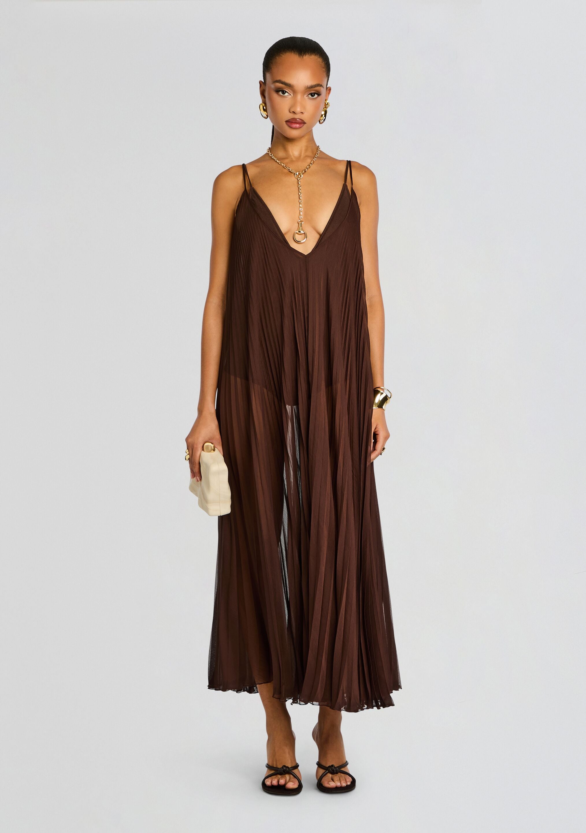 Uma Maxi Dress-Cup Shy