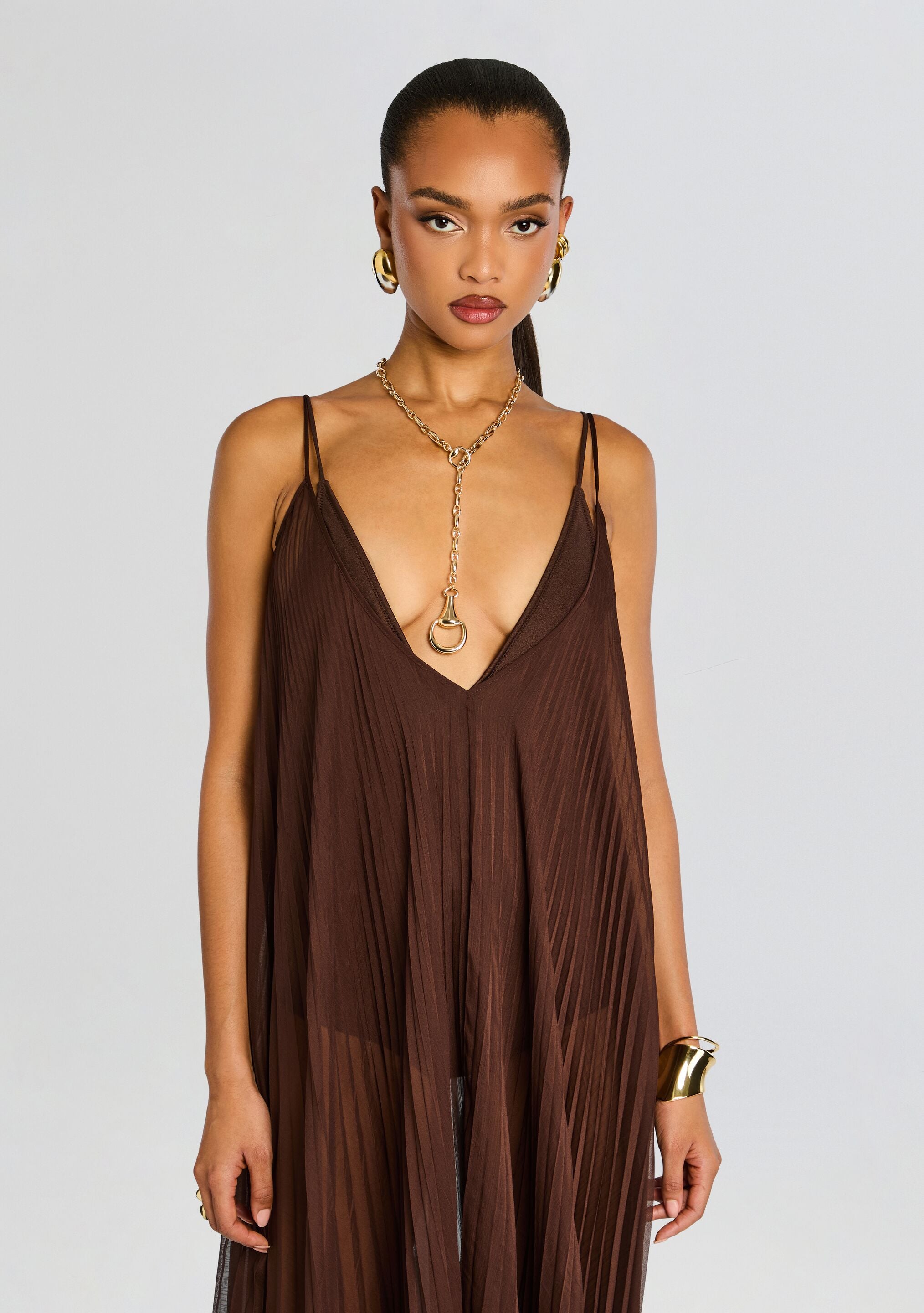 Uma Maxi Dress-Cup Shy