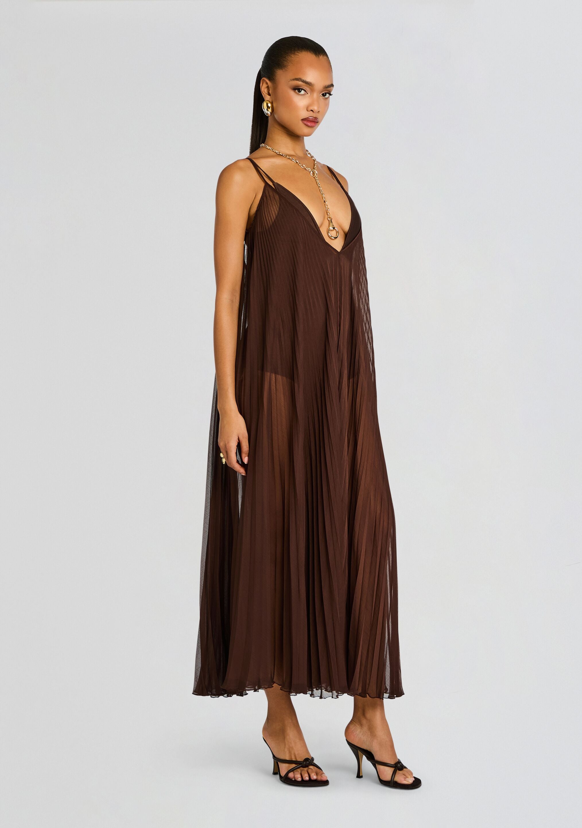 Uma Maxi Dress-Cup Shy