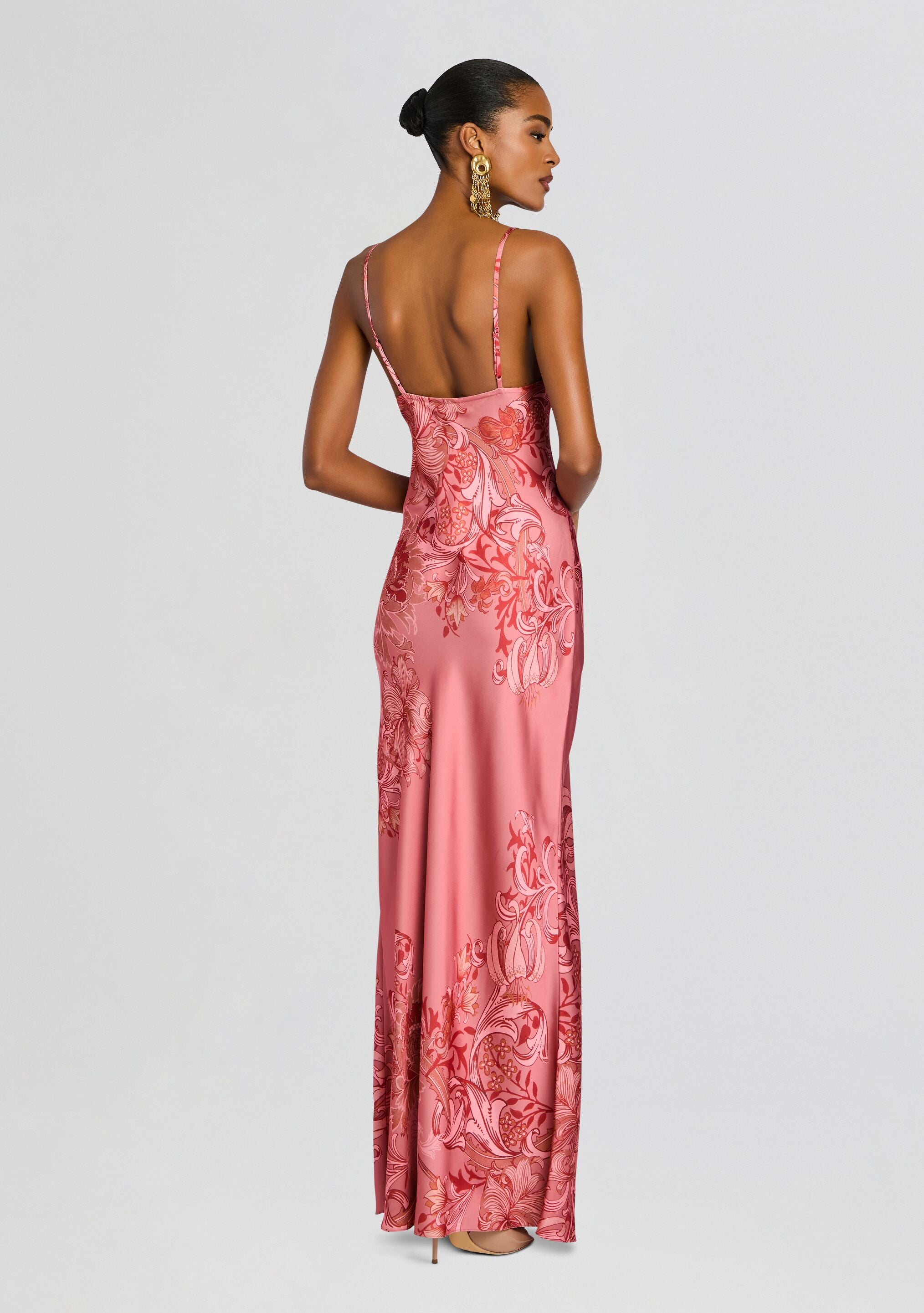 Vine Maxi Dress-Cup Shy