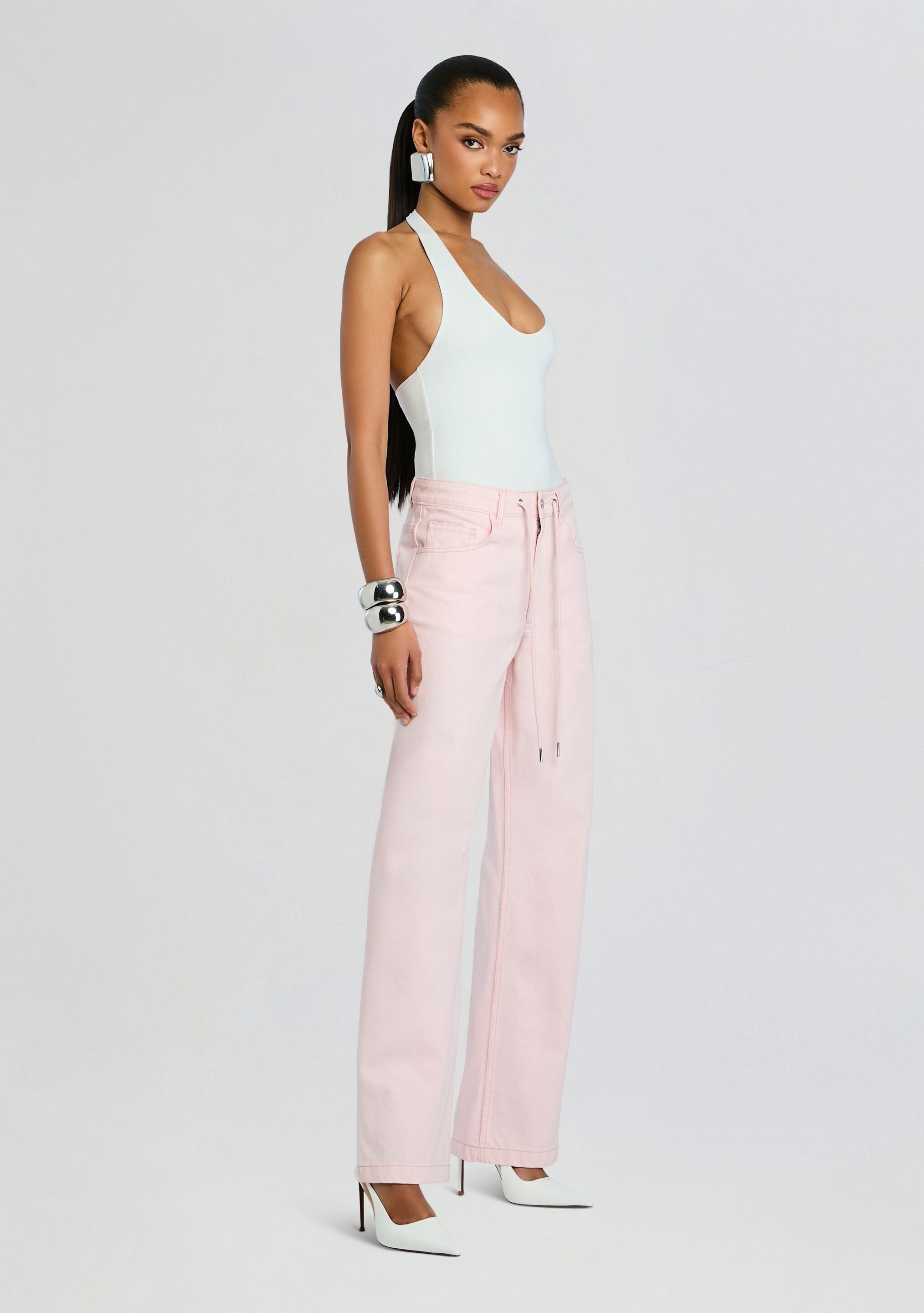 Astrid Denim Pant-Cup Shy