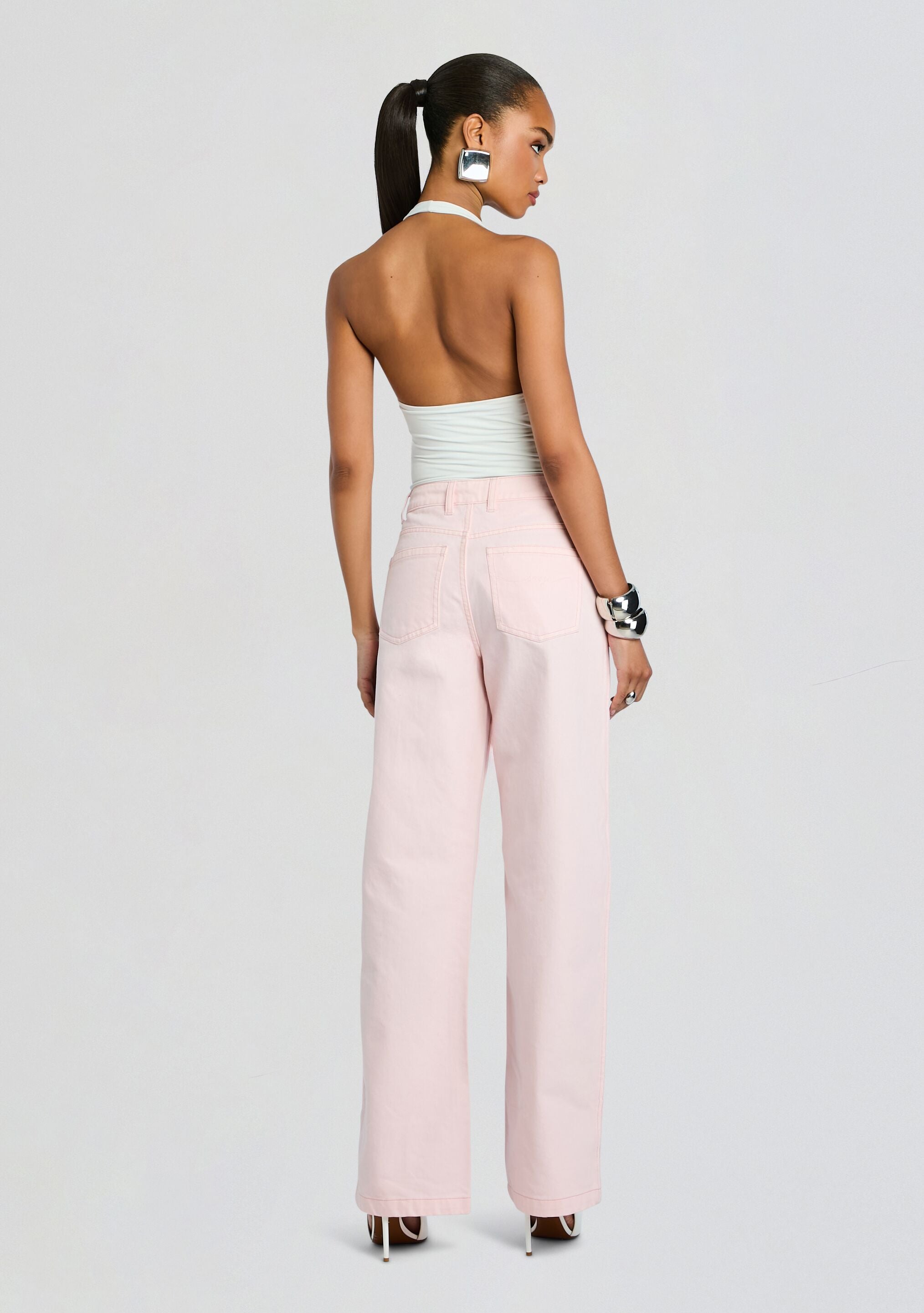 Astrid Denim Pant-Cup Shy
