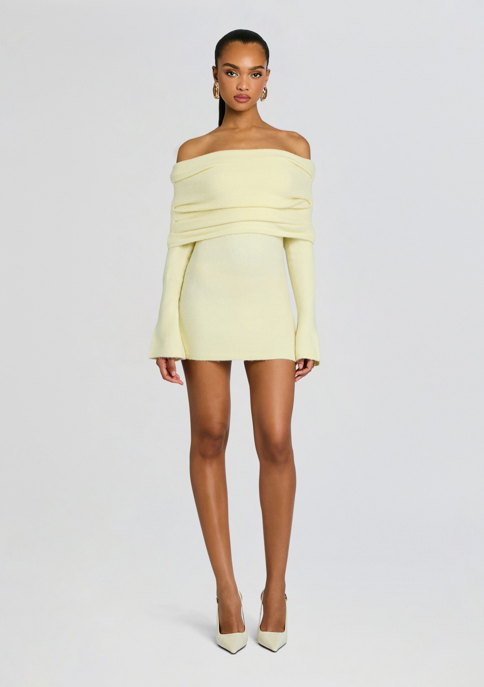 Selene Mini Dress-Cup Shy