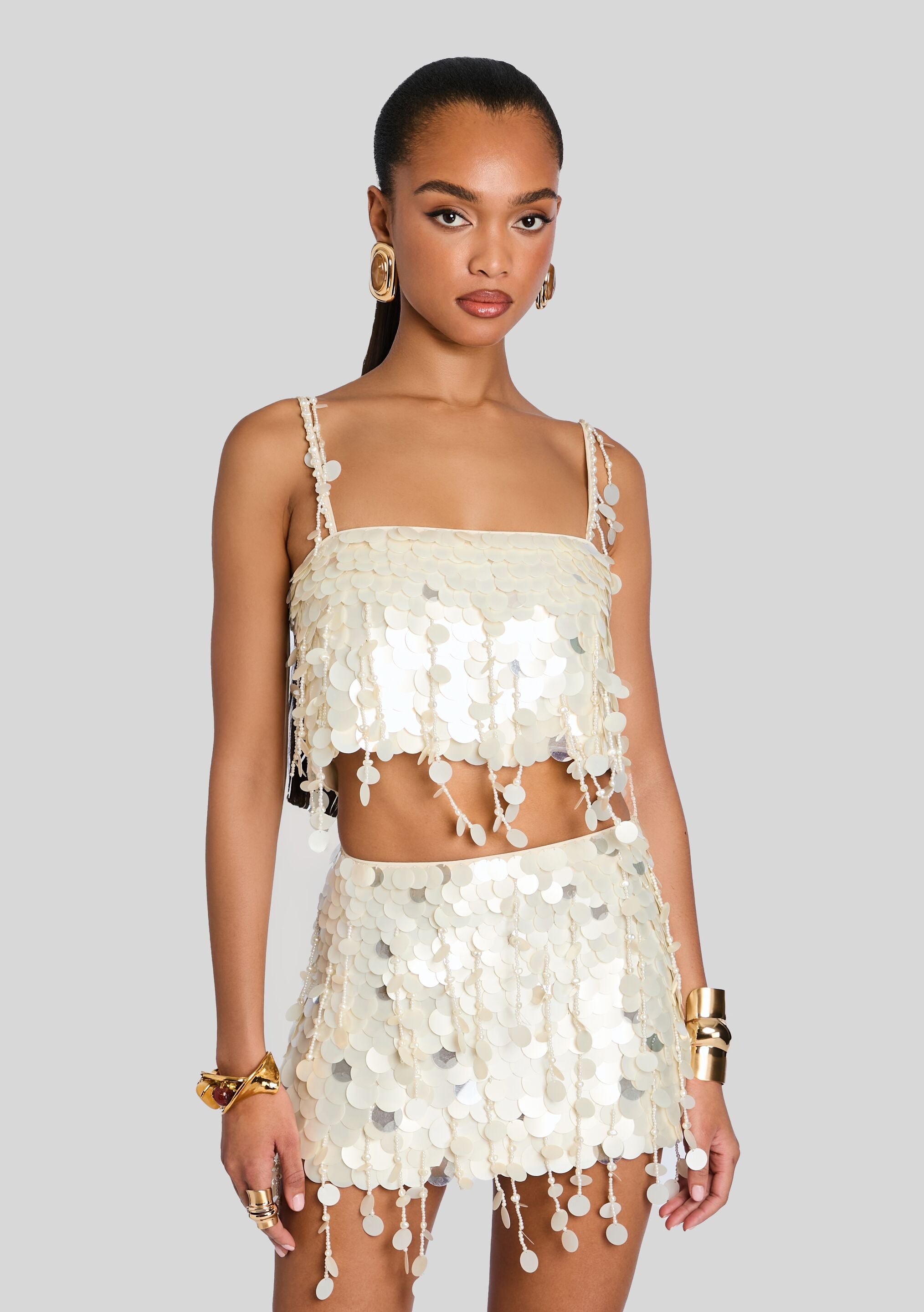 Eudora Embellished Top-Cup Shy