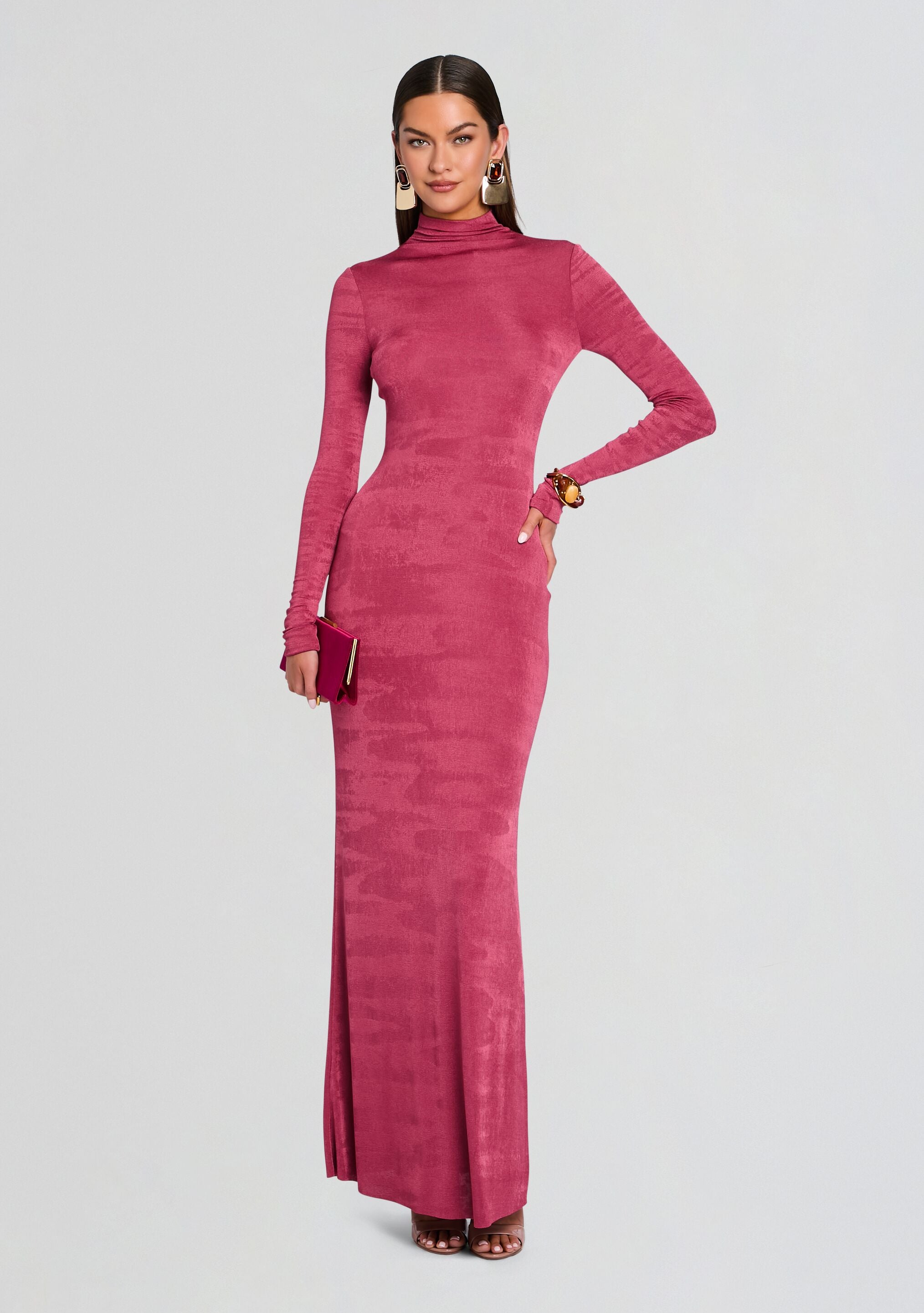 Kim Maxi Dress-Cup Shy