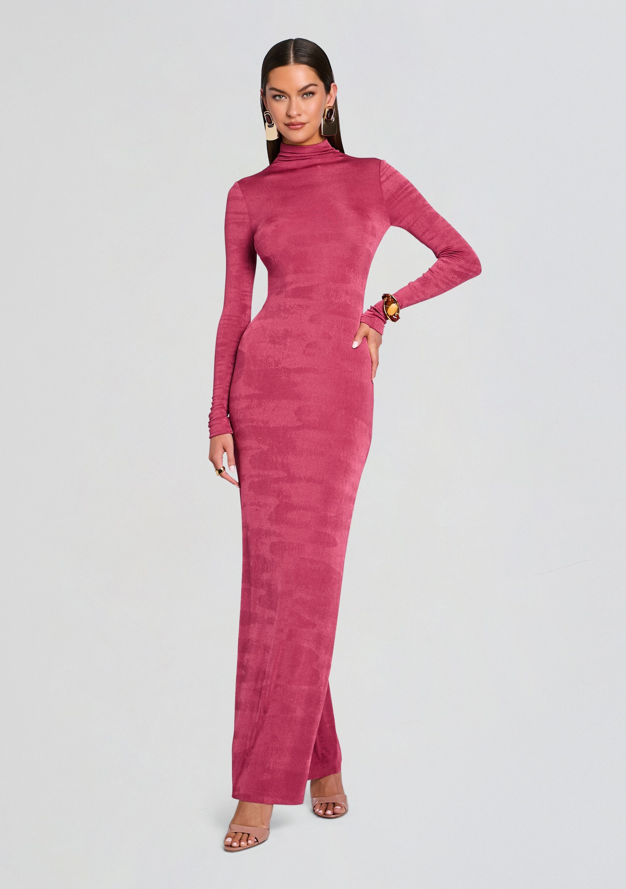Kim Maxi Dress-Cup Shy