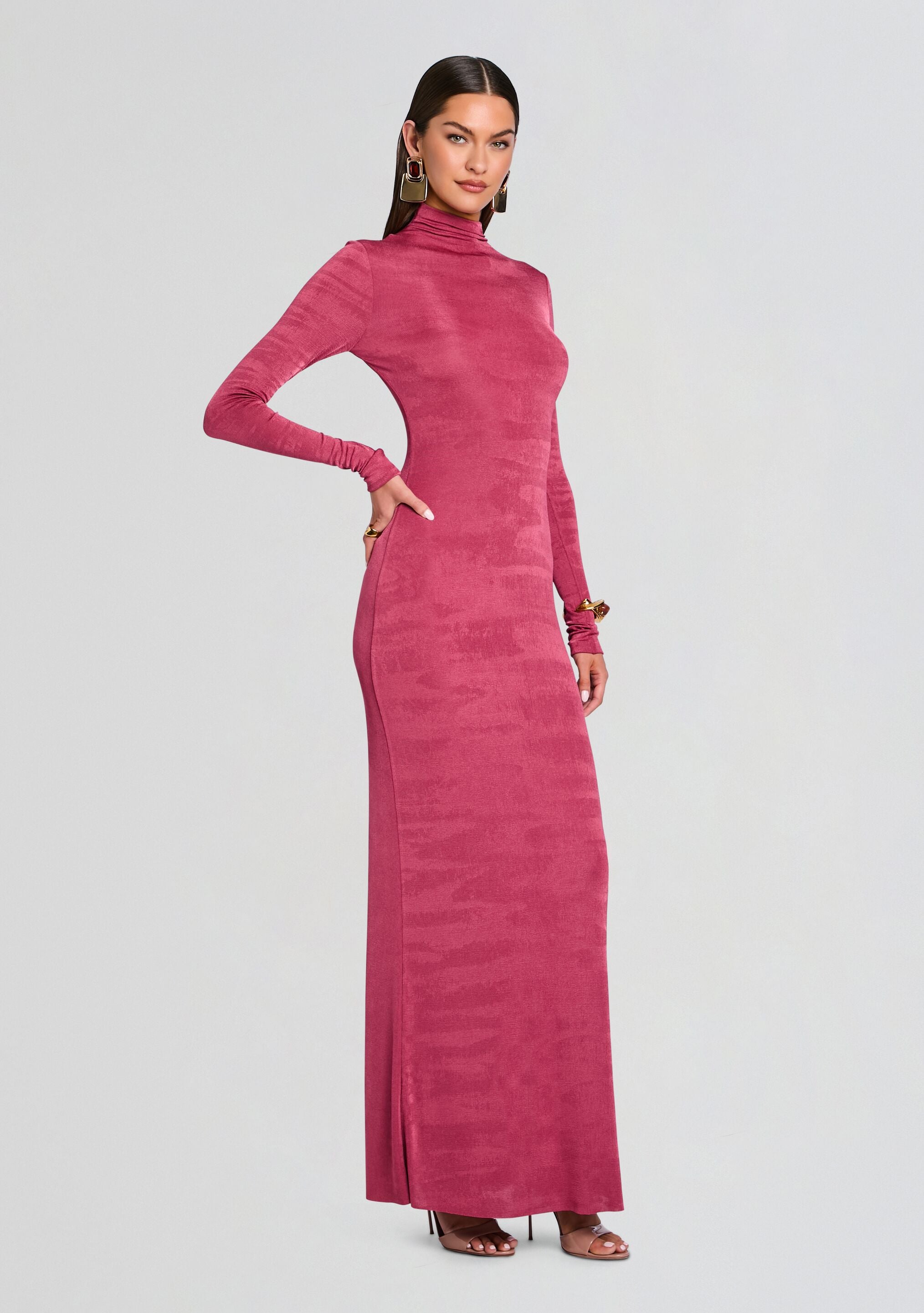Kim Maxi Dress-Cup Shy