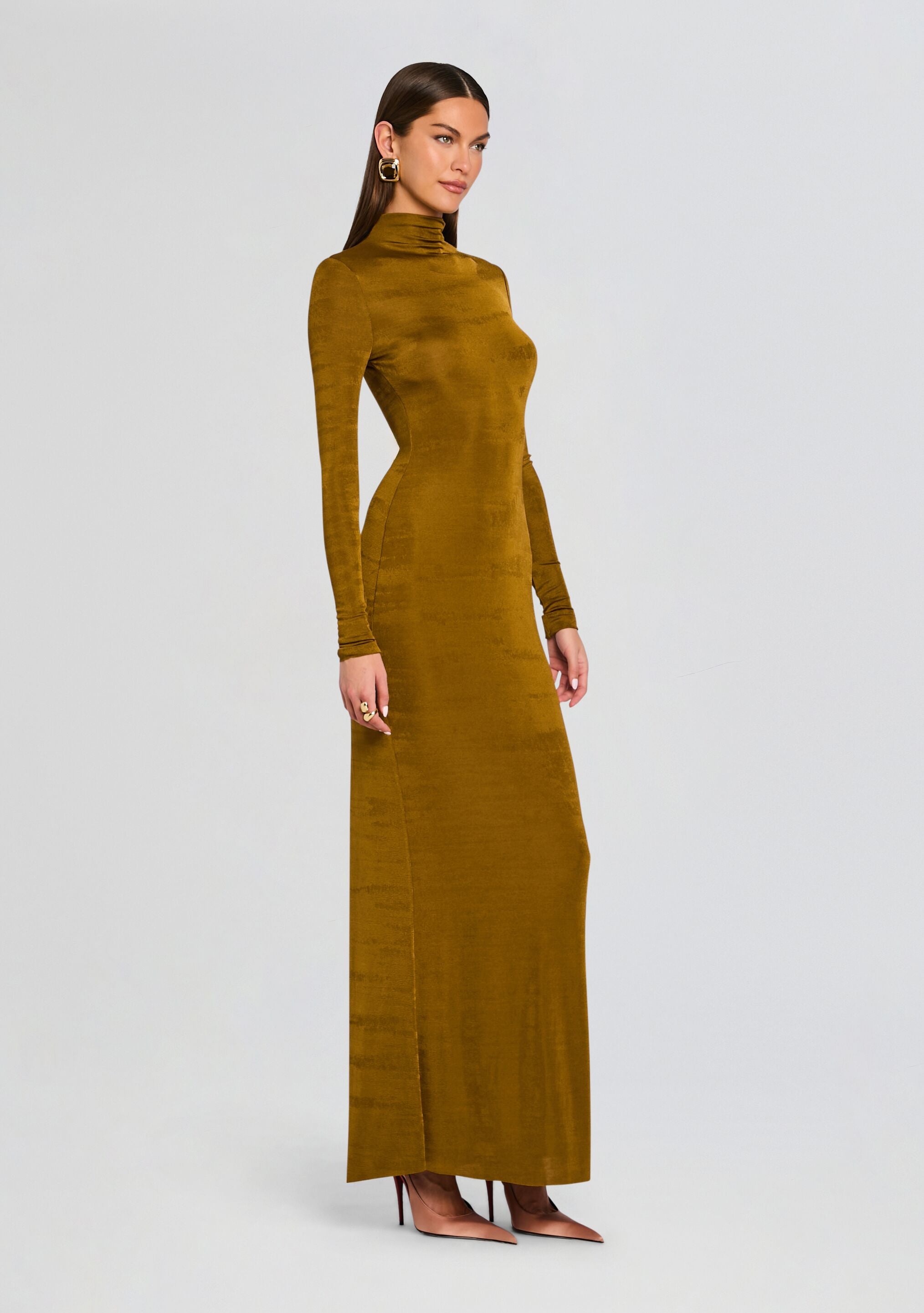 Kim Maxi Dress-Cup Shy