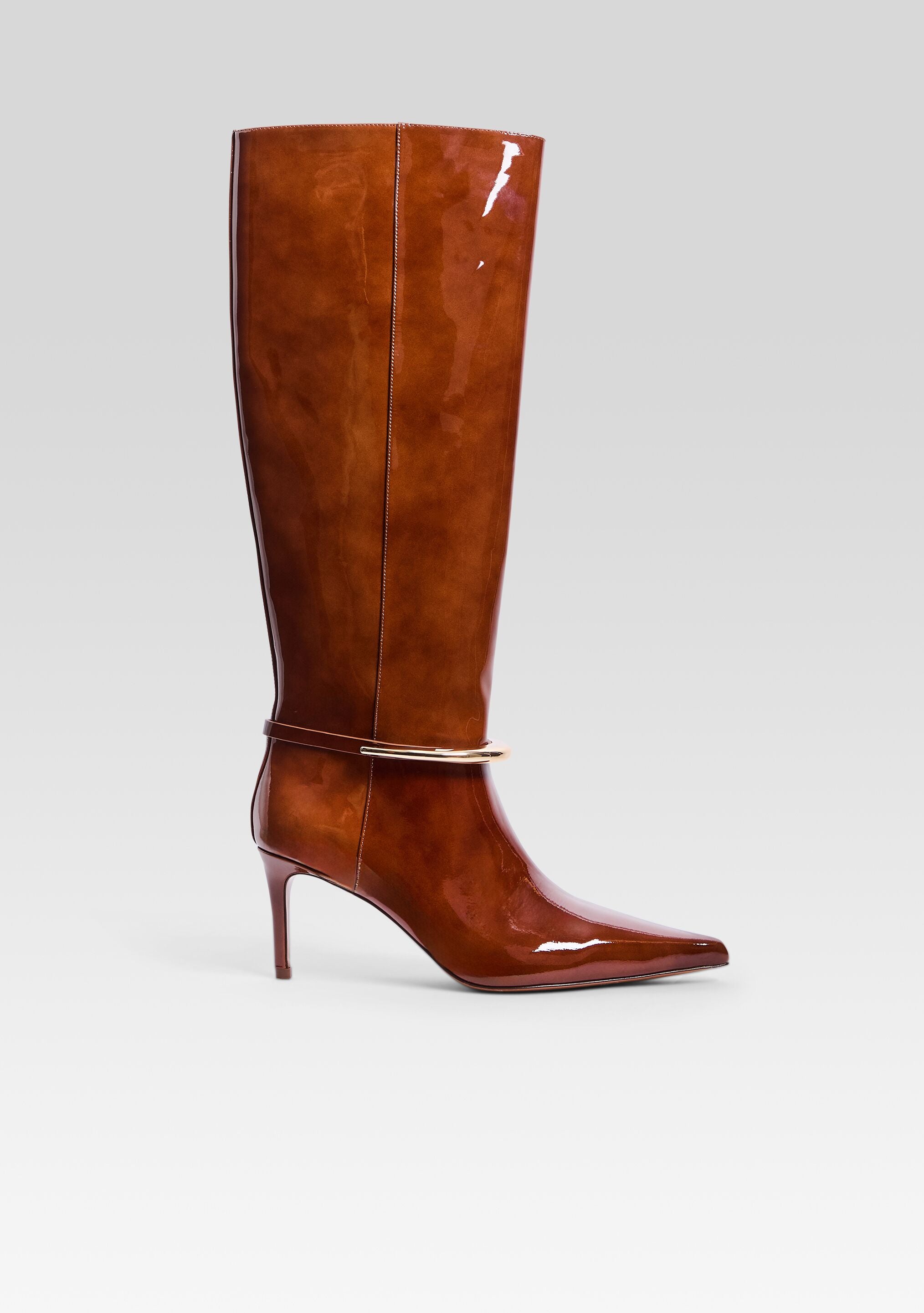 Sancia Leather Boot-Cup Shy