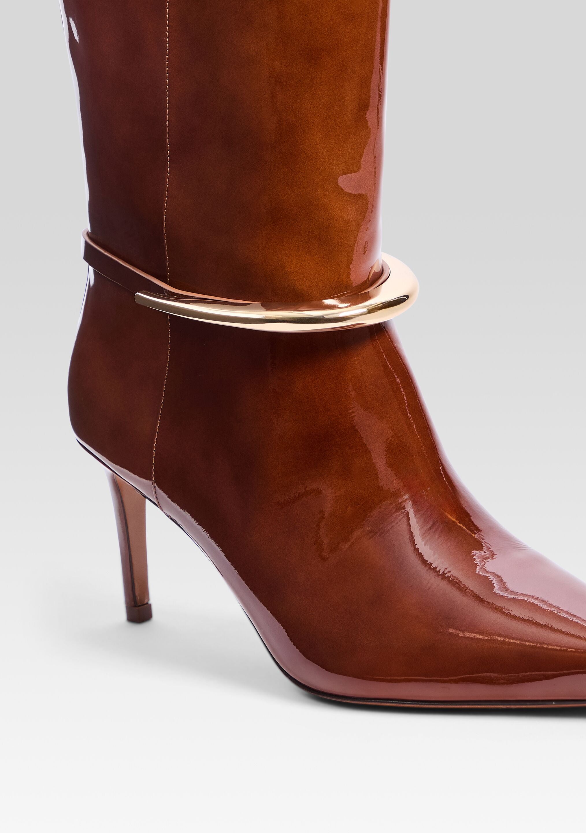 Sancia Leather Boot-Cup Shy