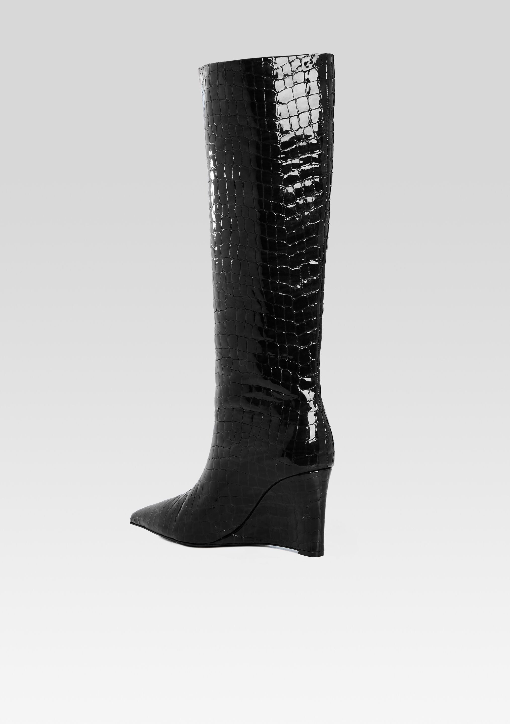 Natassa Wedge Boot-Cup Shy