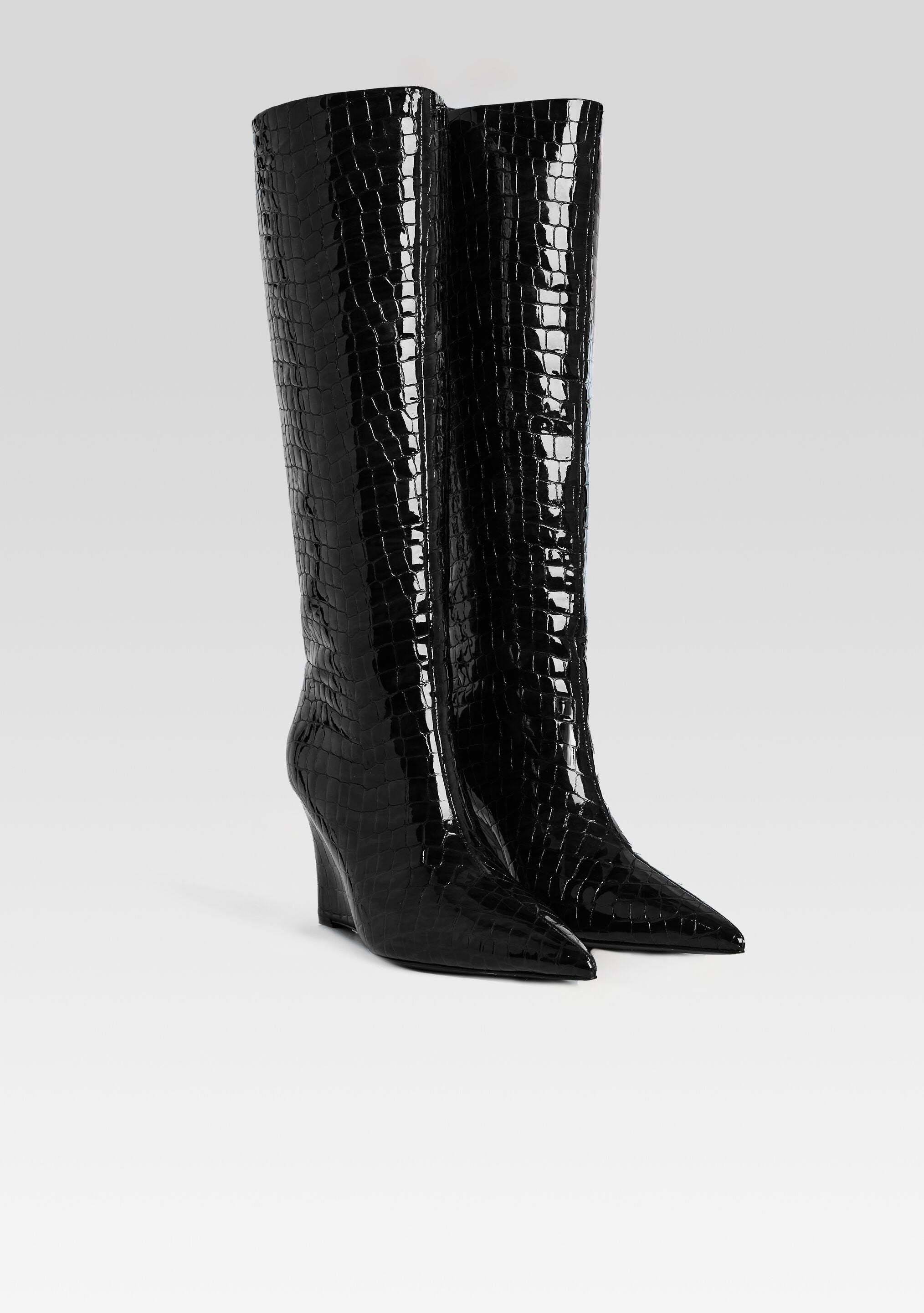 Natassa Wedge Boot-Cup Shy