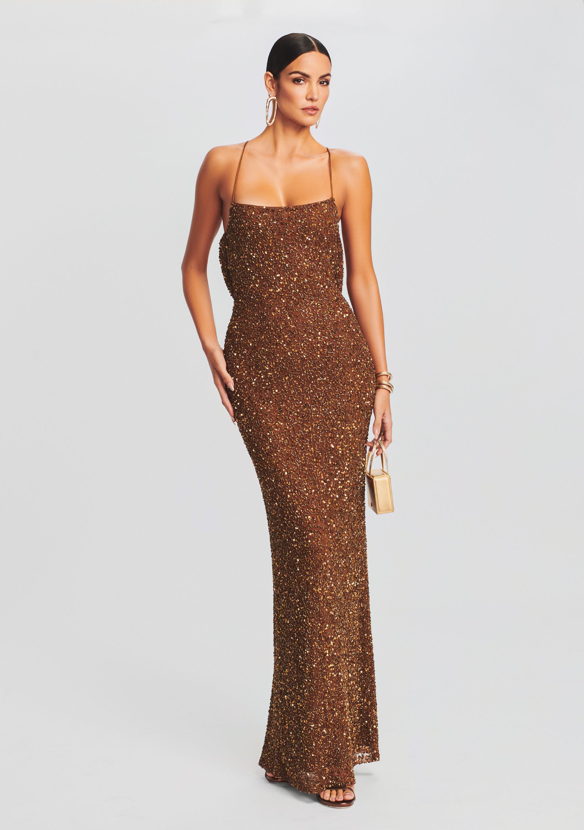 Alice Sequin Dress-Cup Shy
