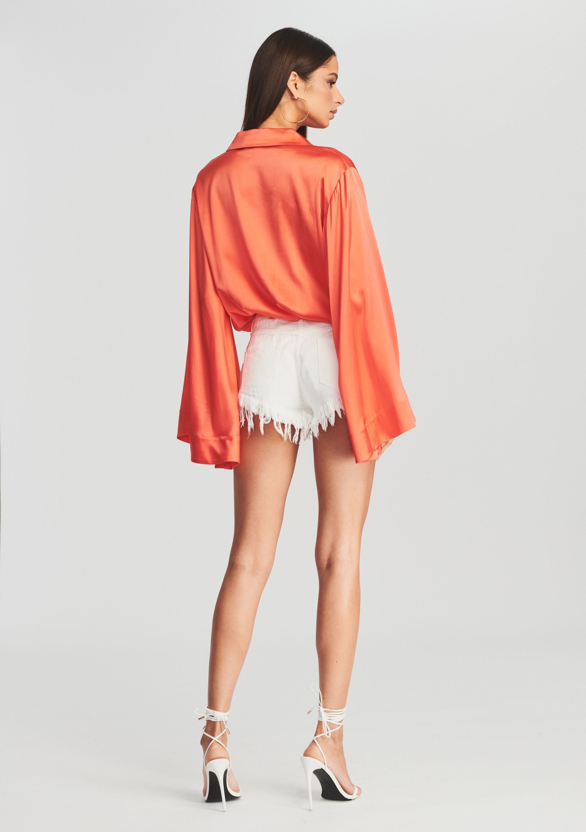 Avalon Silk Bodysuit-Cup Shy