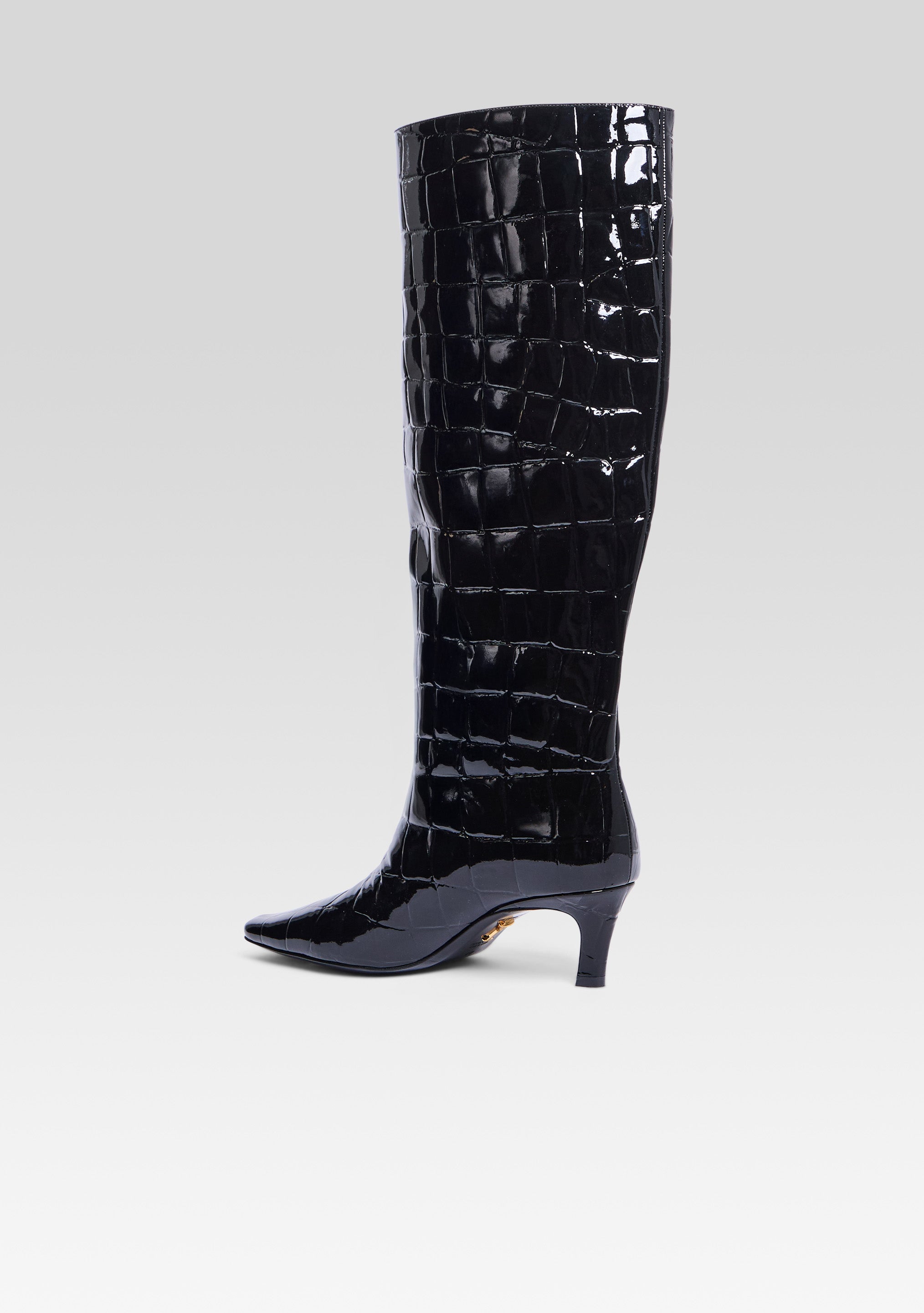 Taliah Leather Boot-Cup Shy