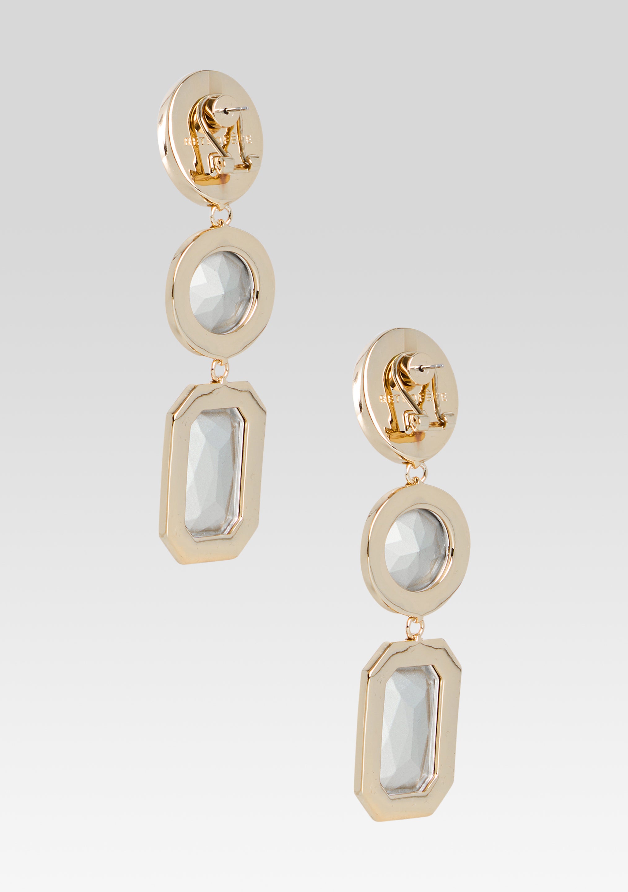Camille Gemstone Drop Earrings-Cup Shy