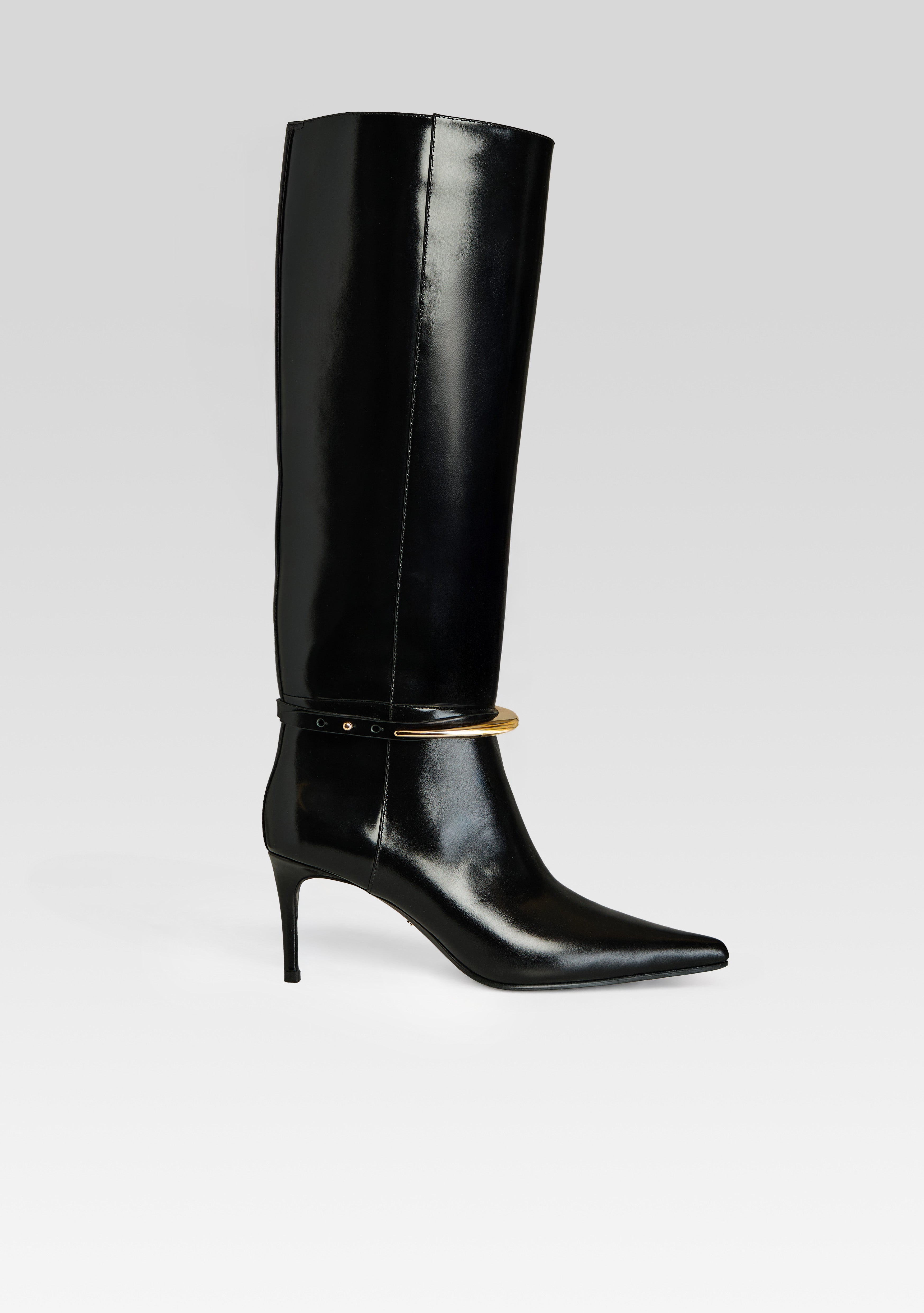 Sancia Leather Boot-Cup Shy