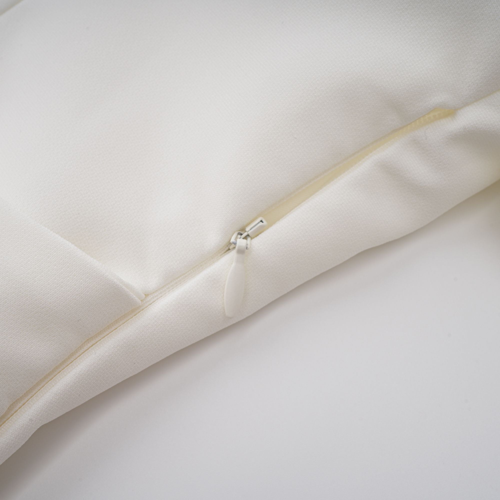 Rosette White Ruched Blazer Mini Dress-Lomanty