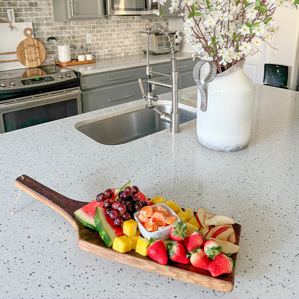 Wine Barrel Wood Charcuterie Board-Miyaedas