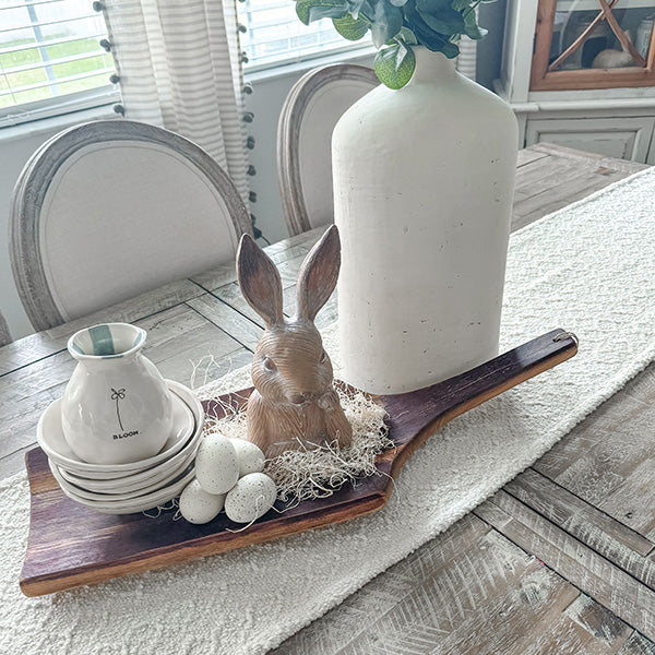 Wine Barrel Wood Charcuterie Board-Miyaedas