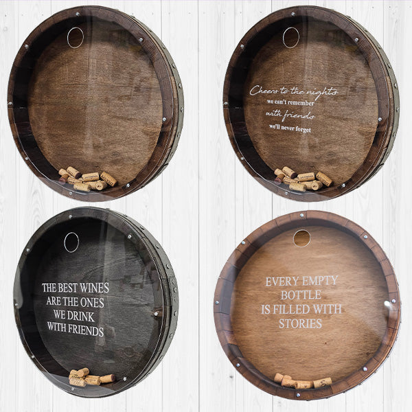 Wine Barrel Cork Display, Pick Your Style-Miyaedas
