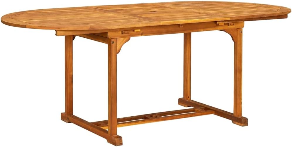 6-Person Oval Garden Dining Set