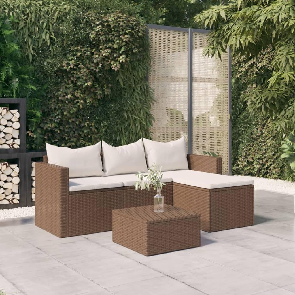 3-Seater Modern Garden Lounge Set