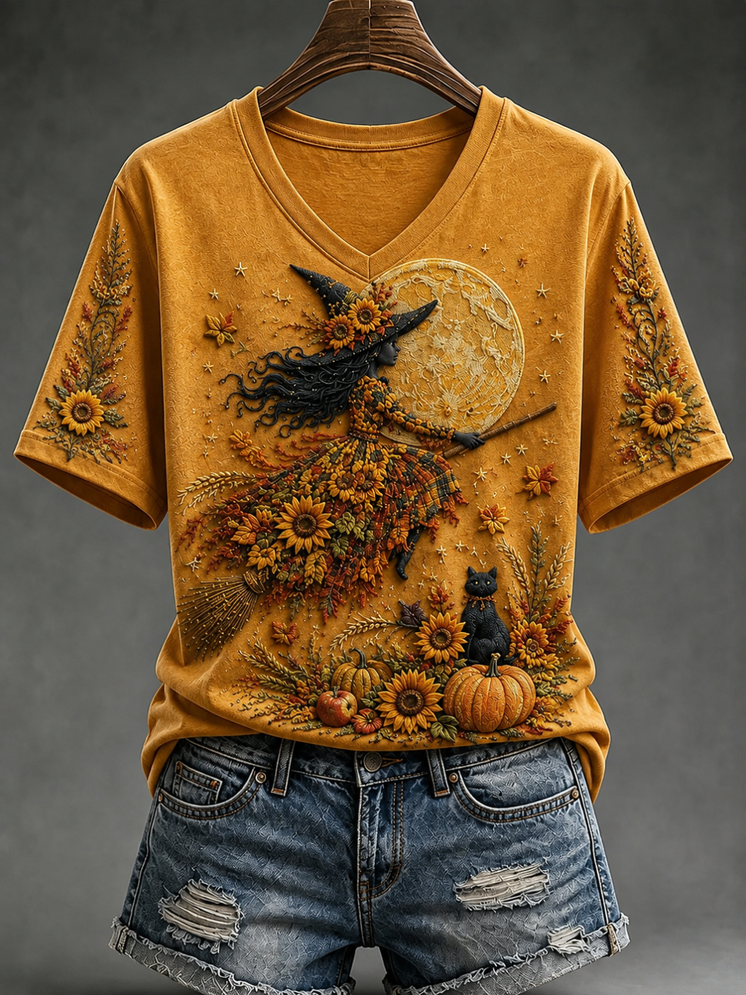 Women's Halloween Short-sleeved T-shirt