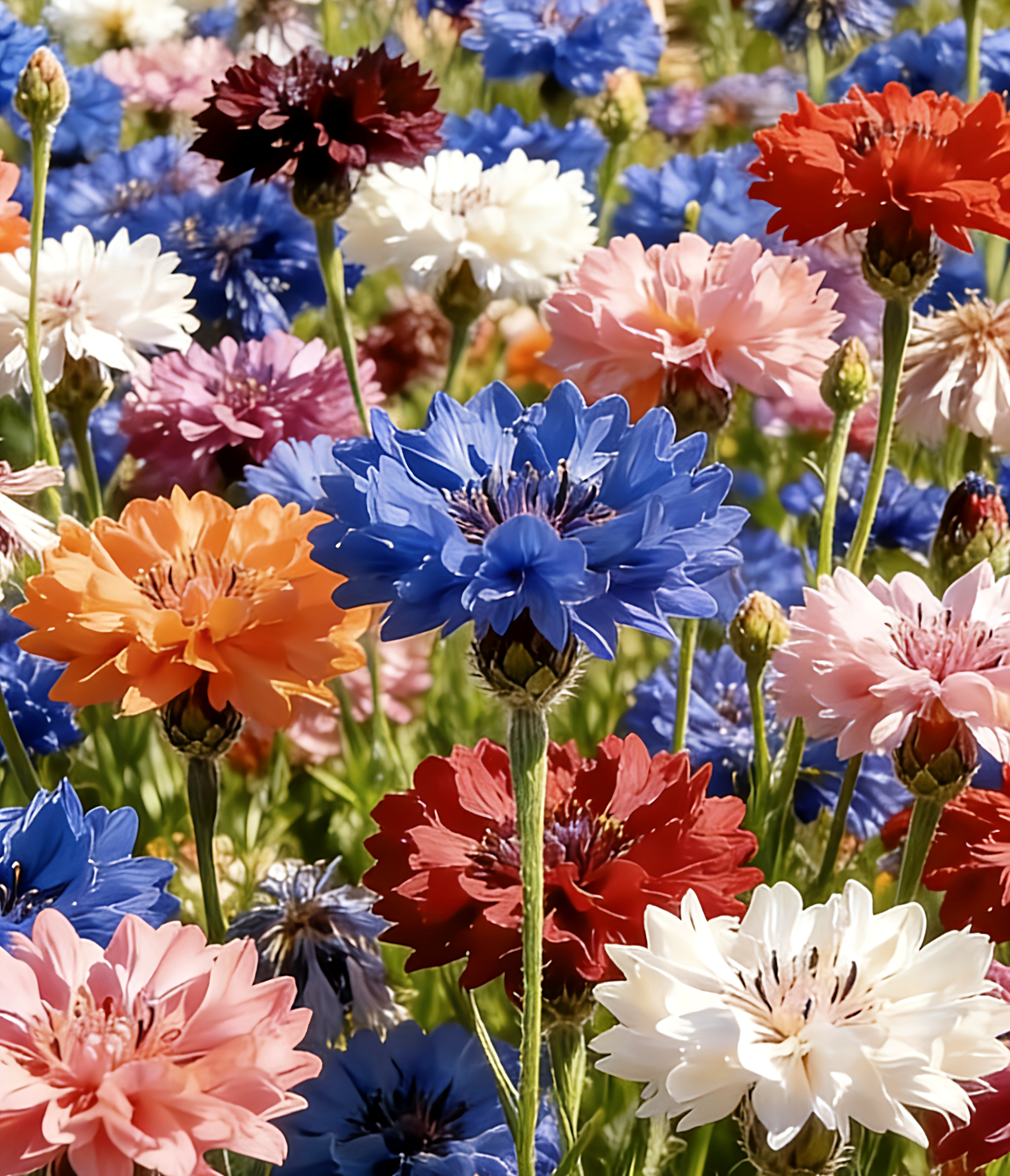 🌸 Semená chrpy – Neustále kvitnúca kvetinová krása od jari až po zimu 🌿