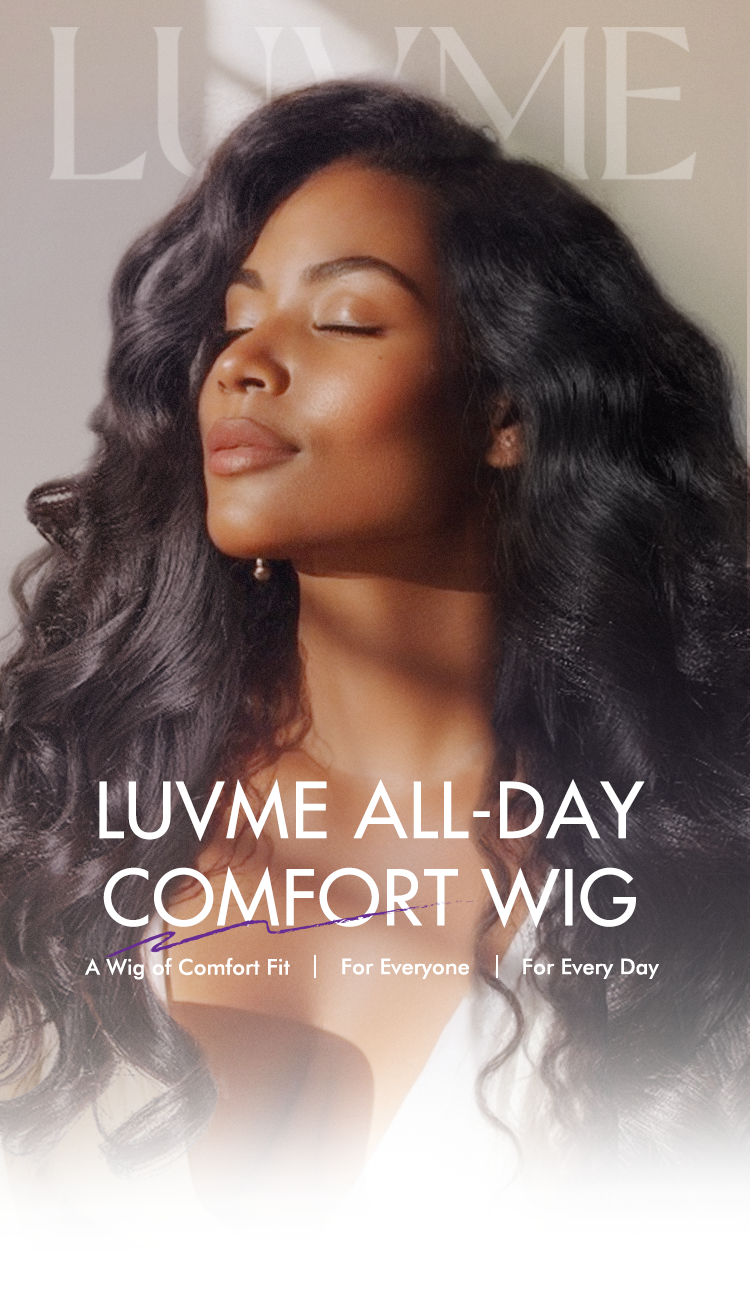 Luvme All-Day Comfort Wig 180% Density Bone Straight with Baby Hair PartingMax Glueless 7x6 Closure HD Lace Wig Pre-Cut Lace-10