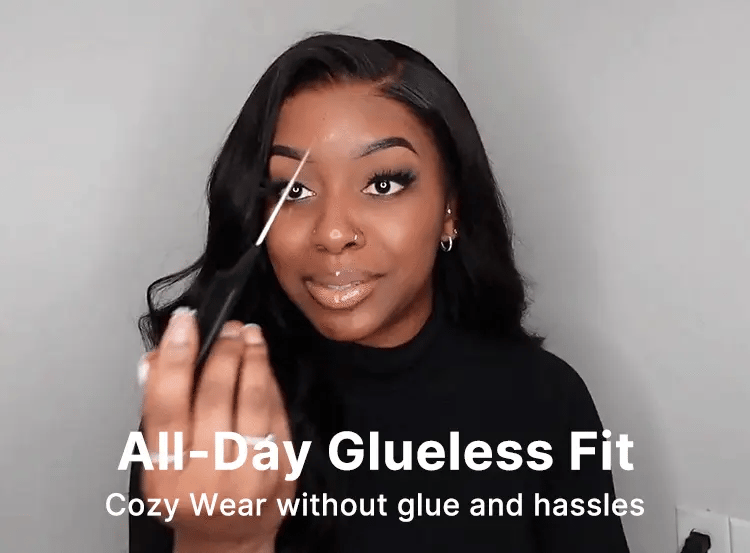 MyOwn-Fit™ PartingMax Glueless Wig 180% Density Loose Body Wave 7x6 Closure HD Lace Pre Cut & Plucked & Bleached Ready to Go-32