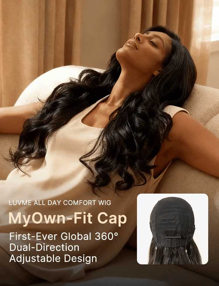 MyOwn-Fit™ PartingMax Glueless Wig 180% Density Loose Body Wave 7x6 Closure HD Lace Pre Cut & Plucked & Bleached Ready to Go-24