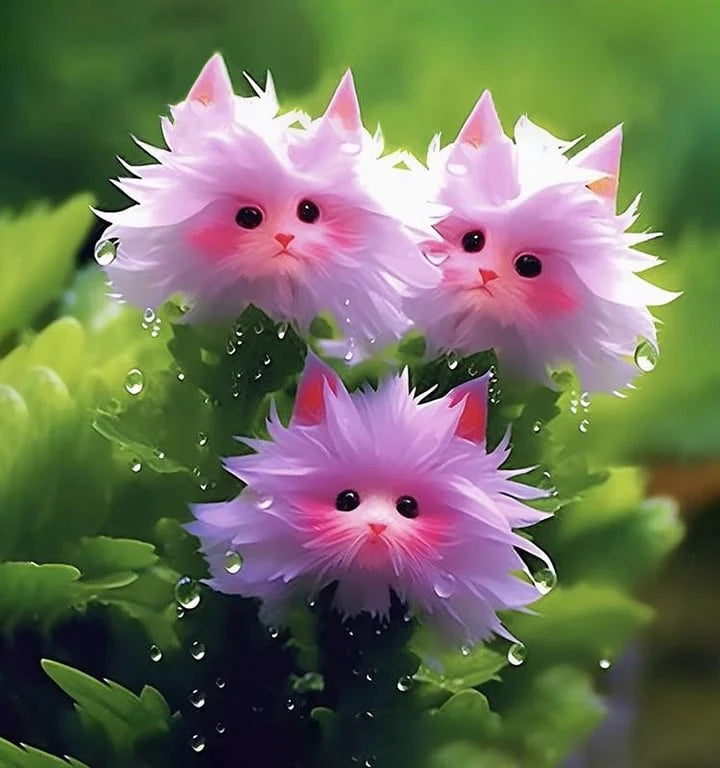 🔥 Удивителни растения! 🌈🐱 Цвете „Котешко око“ (Cat's Eye Dazzle Flower)