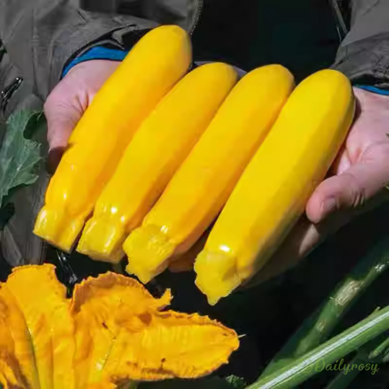 Banana Zucchini – Zlatá cuketa 🌿 Môže sa pestovať v každom ročnom období.