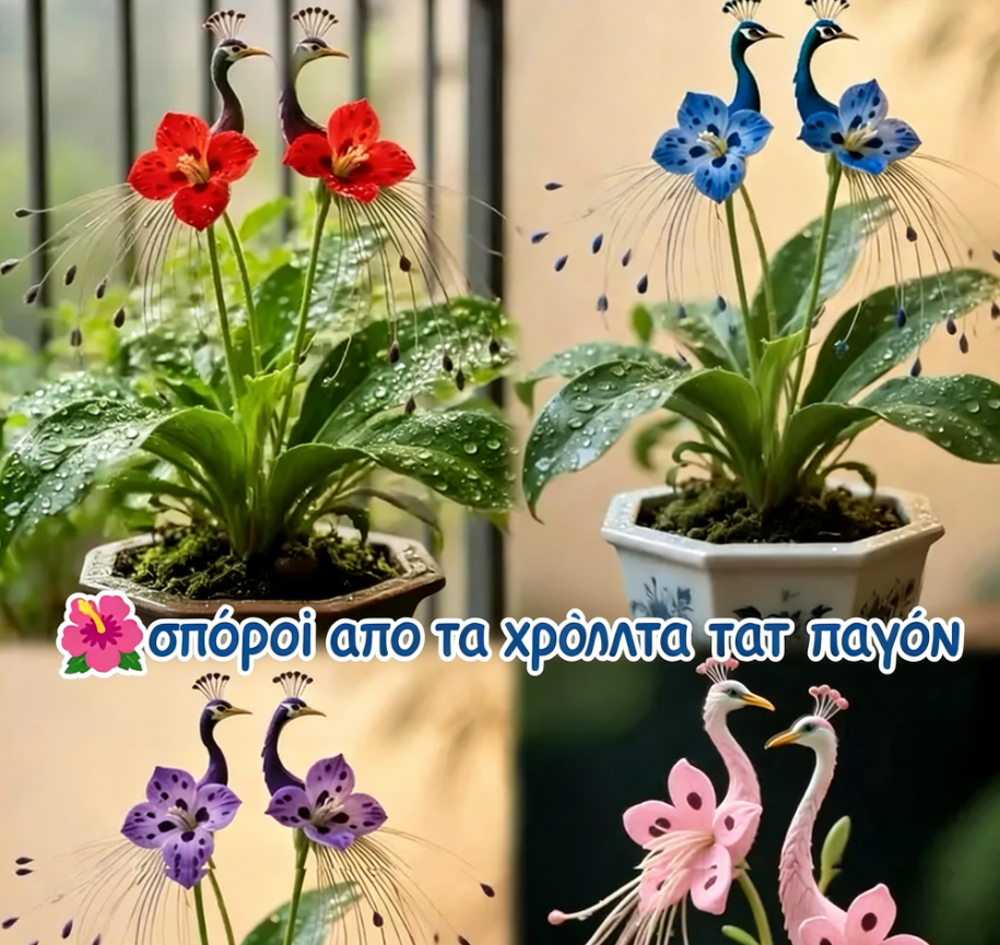 🔥 Περιορισμένη προσφορά — 🌺 Σπόροι όμορφου λουλουδιού παγωνιού, εύκολοι στην καλλιέργεια